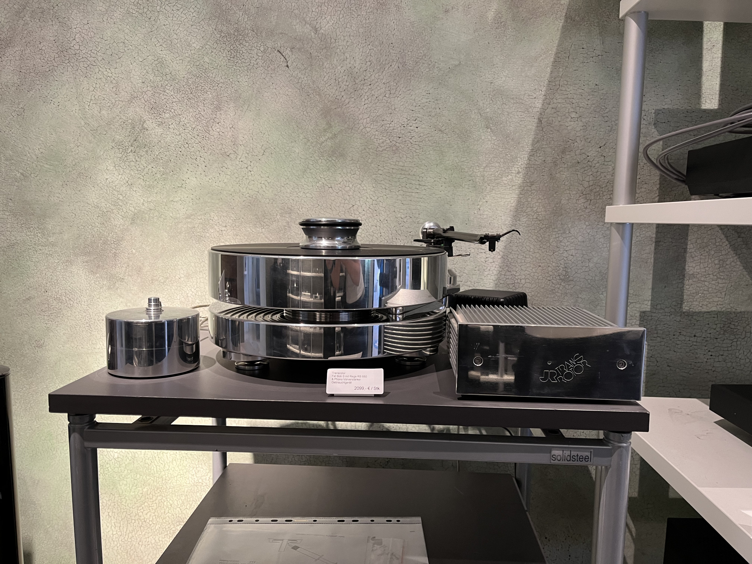 Auditorium Transrotor Fat Bob S mit Rega RB 880 & Phono Vorverstärker 216501 - 3