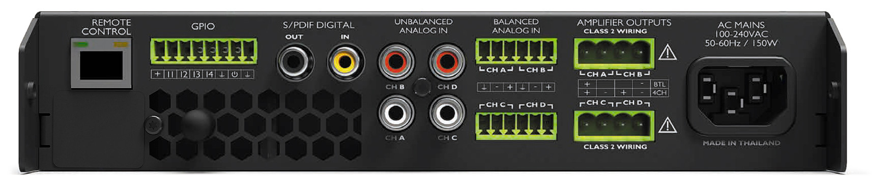 Auditorium Nexo NANONXAMP4 4 Kanal Endstufe mit DSP 203912 - 2