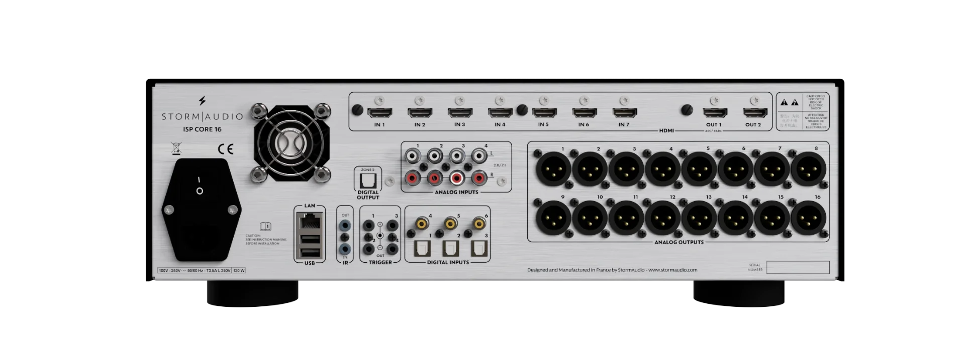 Auditorium Storm Audio ISP Core 16+ 16-Kanal AV-Prozessor 208292 - 2