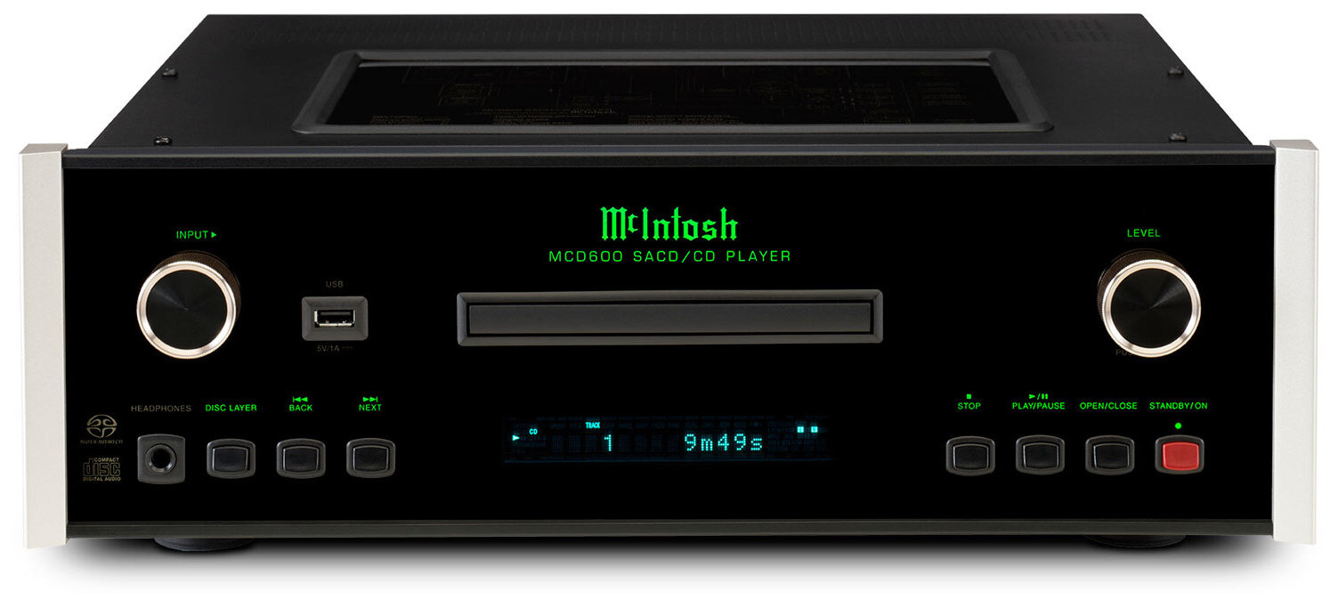 Auditorium McIntosh MCD600 AC SACD/CD Player 292488 - 1 Auditorium McIntosh MCD600 AC SACD/CD Player 292488 - 1