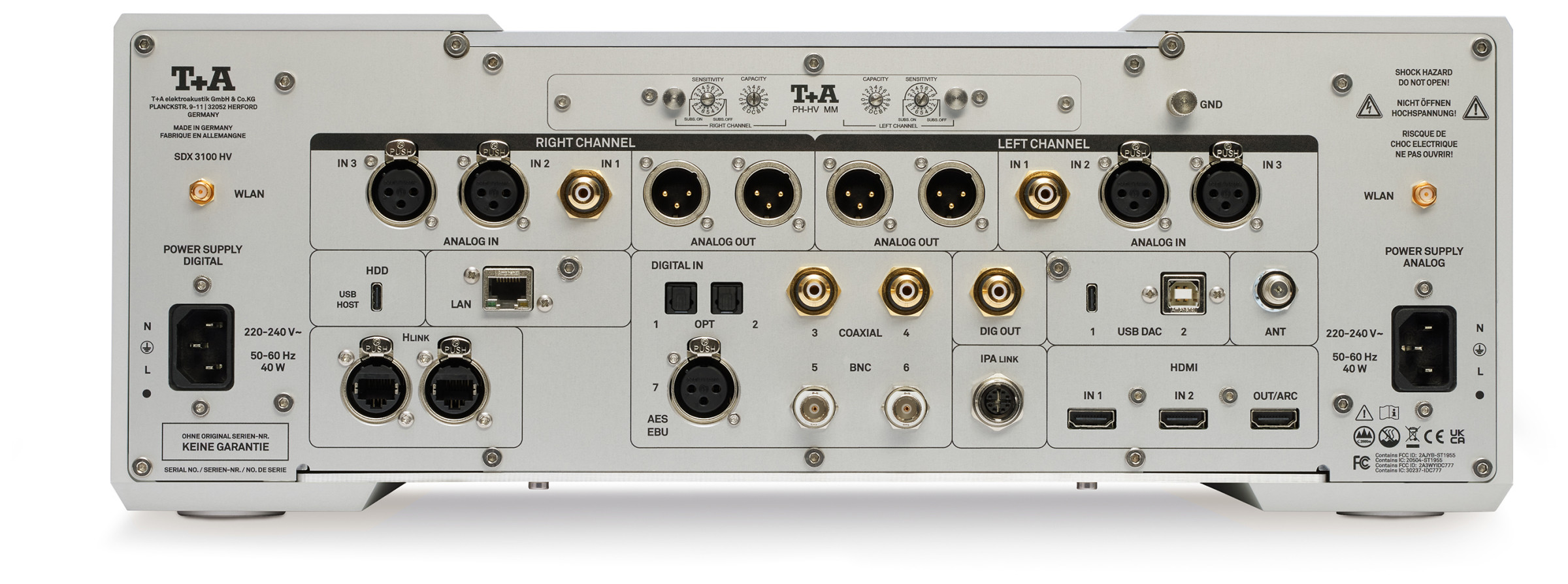 Auditorium T+A SDX 3100 HV Streaming-Vorverstärker DAC 215362 - 2