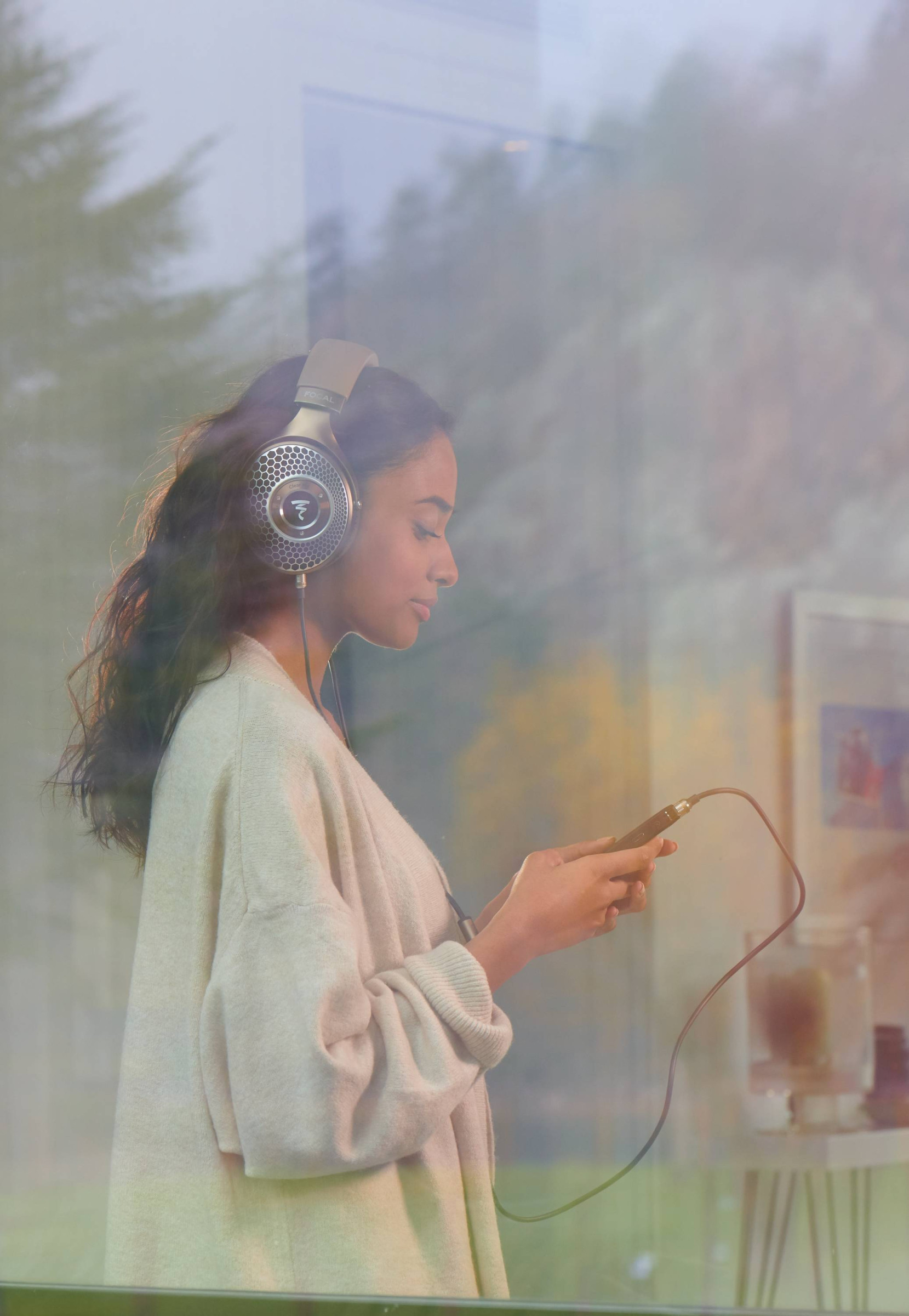 Auditorium Focal Clear MG offener Kopfhörer Kastanie 291696 - 5