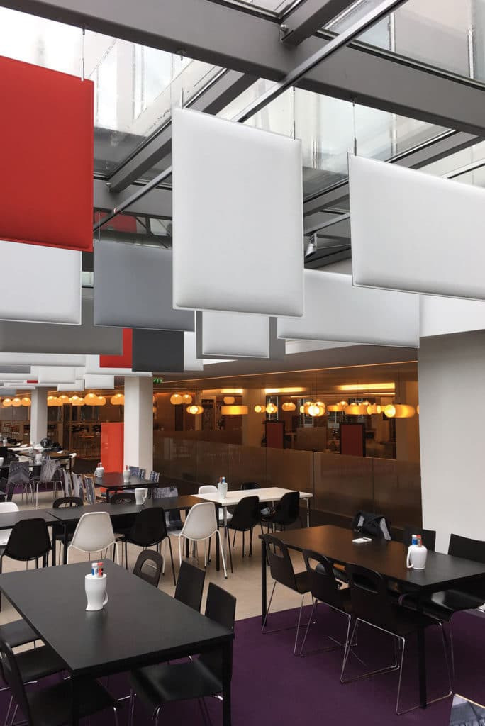 Auditorium Snowsound Baffle Oversize System für Deckenmontage 119x119cm 283623 - 6