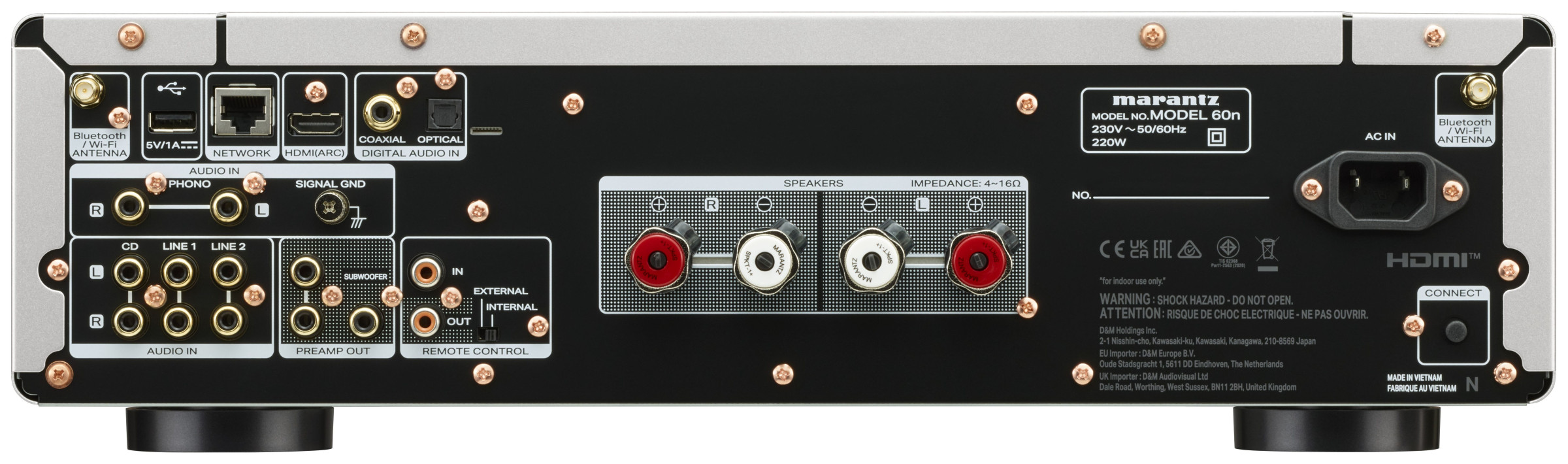 Auditorium Marantz MODEL 60n Streaming-Vollverstärker 206132 - 4