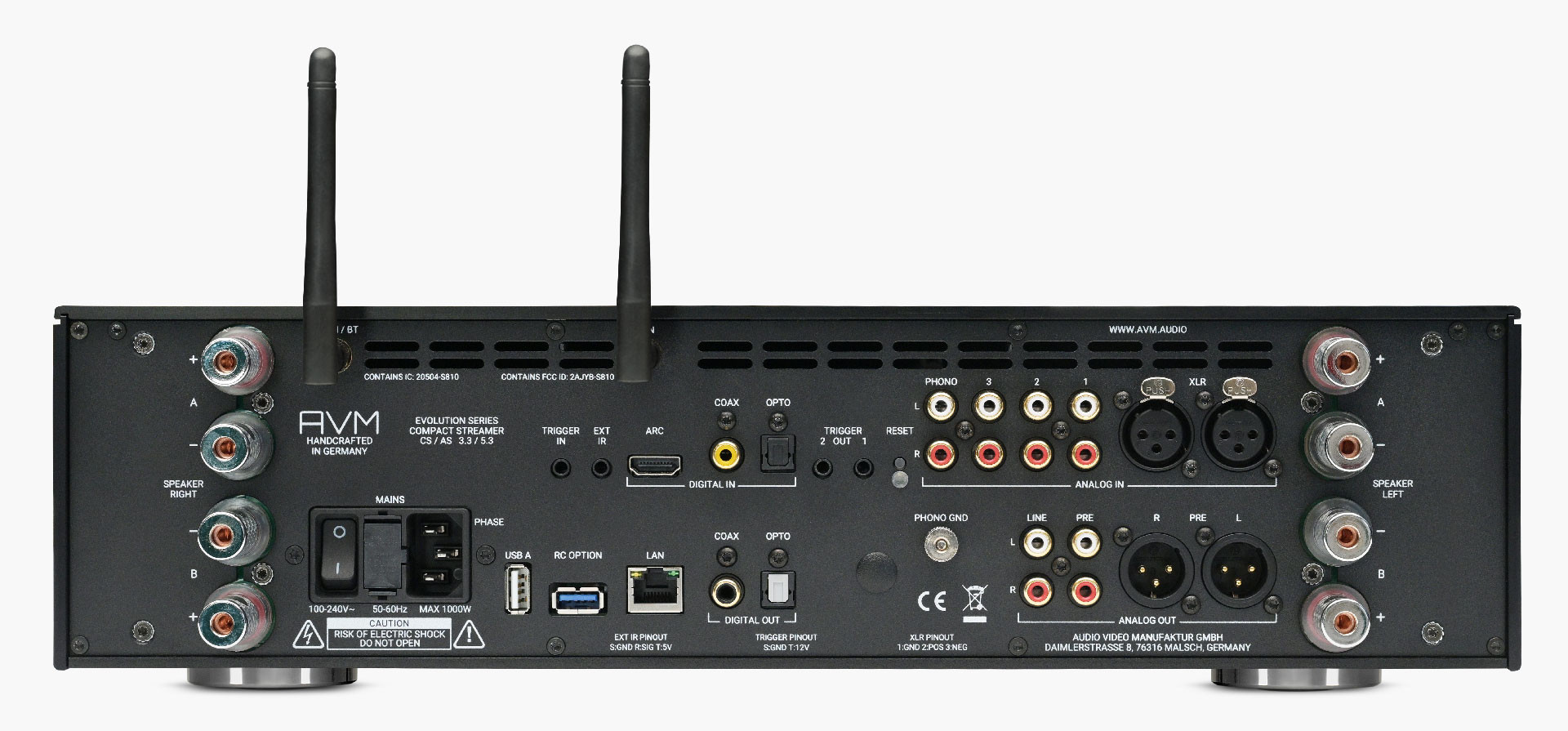 Auditorium AVM  CS 5.3 BE Evolution Streaming CD-Receiver 217333 - 2
