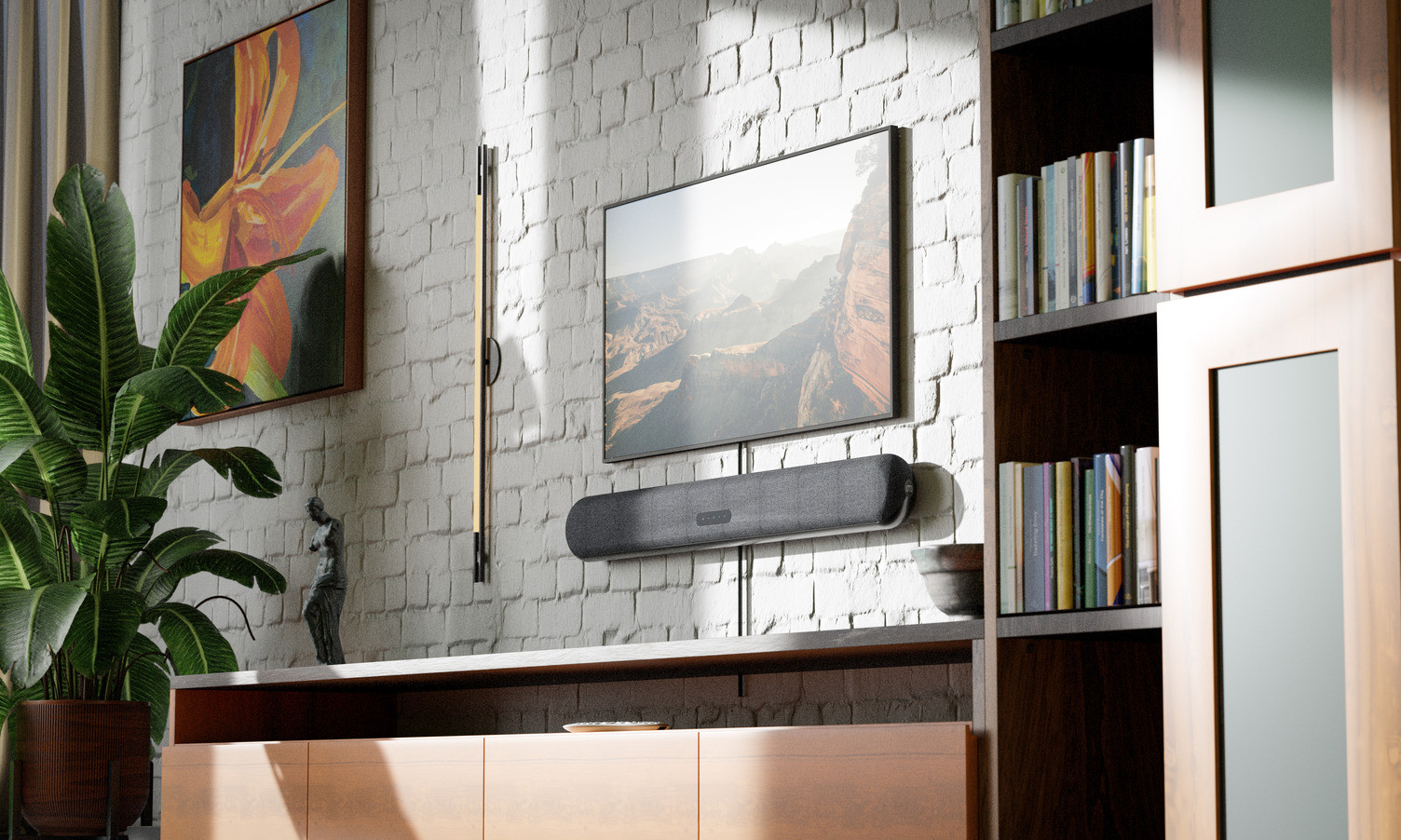Auditorium BlueSound PULSE Cinema Mini Multi-Room Streaming Soundbar 213207 - 13