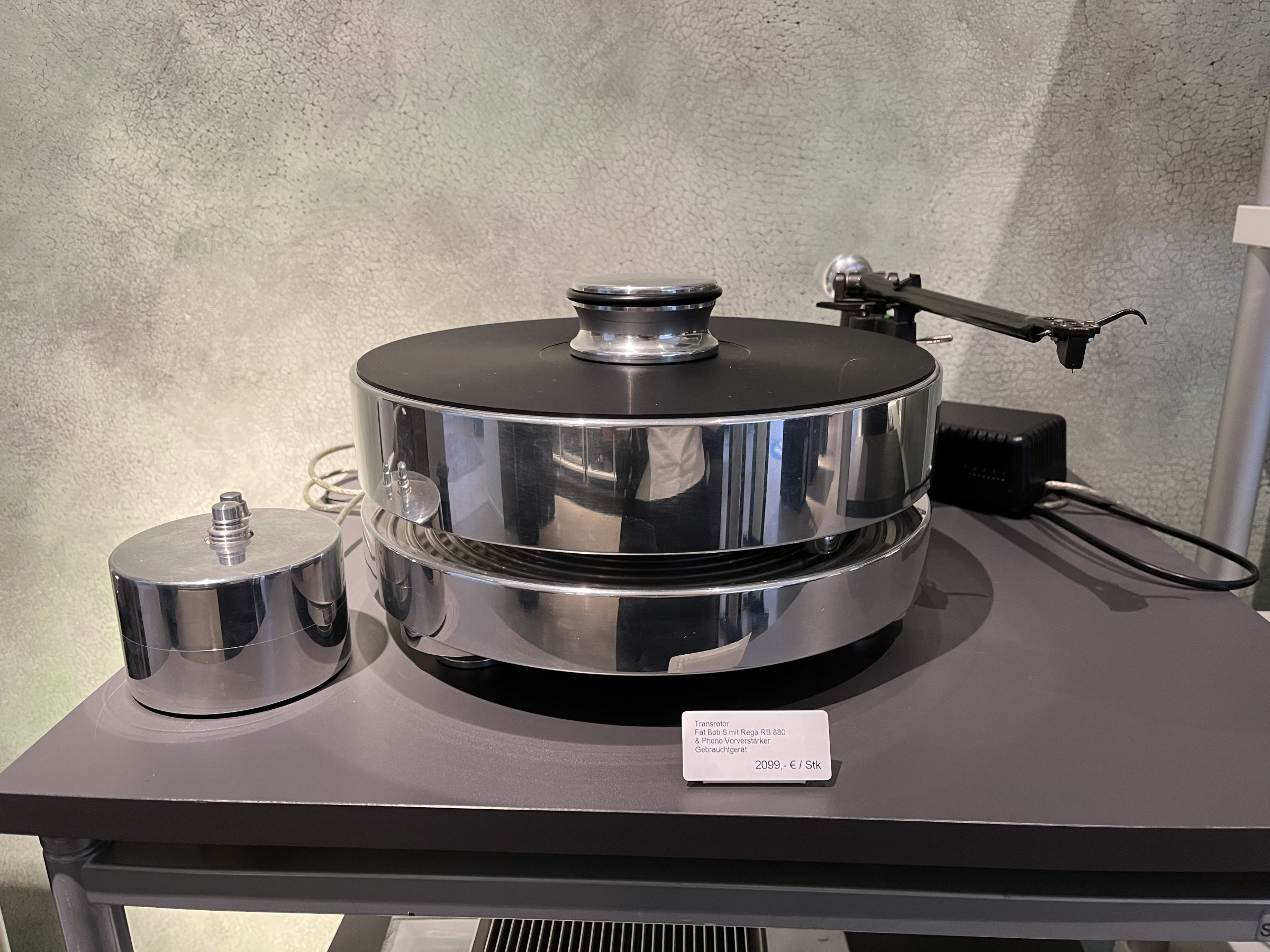 Auditorium Transrotor Fat Bob S mit Rega RB 880 & Phono Vorverstärker 216501 - 2