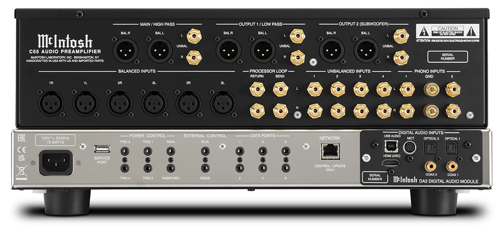 Auditorium McIntosh C55 AC Solid-State- Vorverstärker 204239 - 8 Auditorium McIntosh C55 AC Solid-State- Vorverstärker 204239 - 8