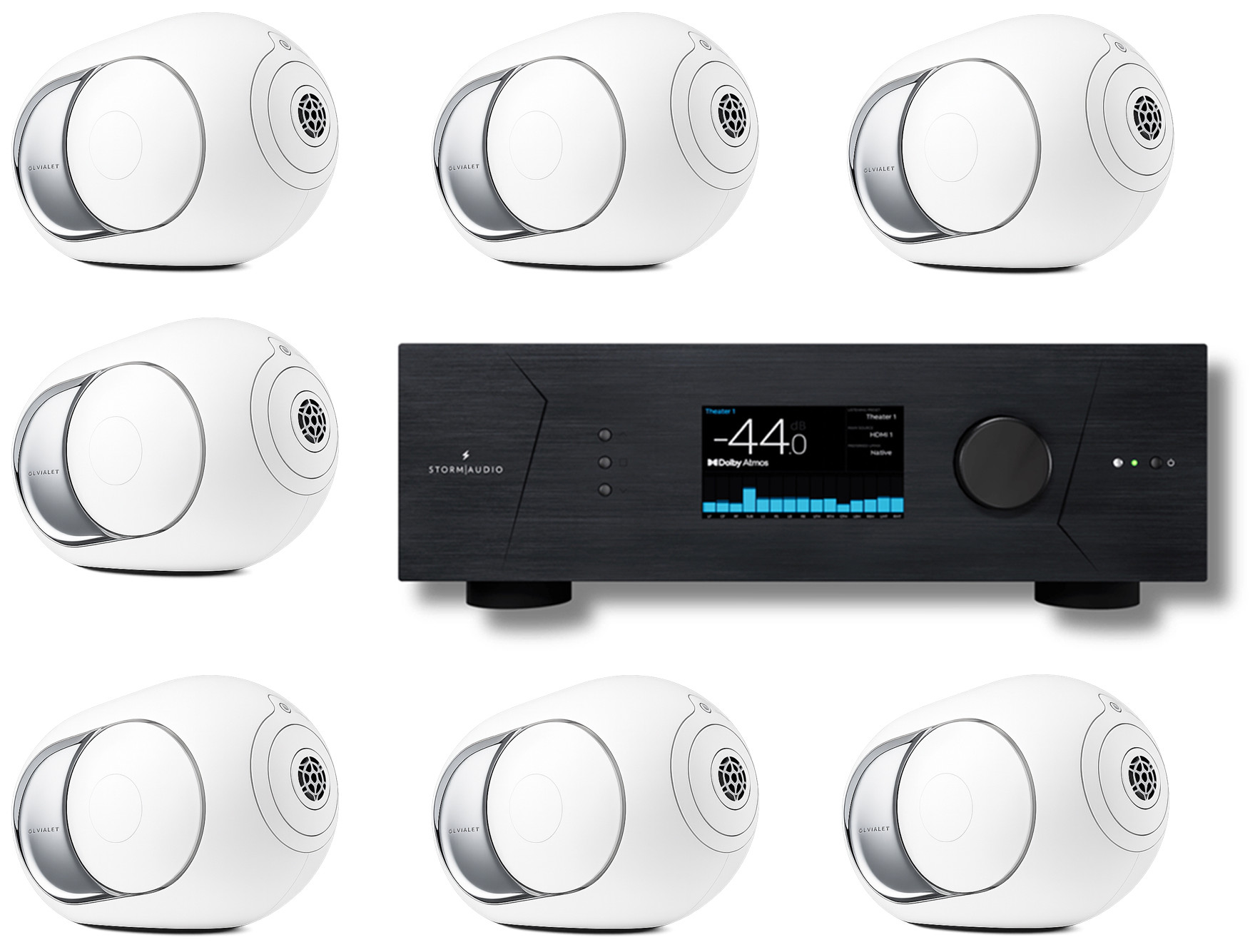 Auditorium Devialet Phantom Theater 7 mit Storm Audio ISP EVO 209650 - 2