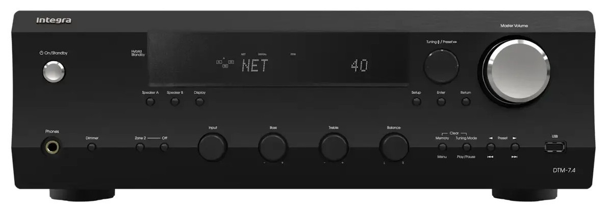 Auditorium Integra DTM 7.4 Stereo AC Receiver 214294 - 1