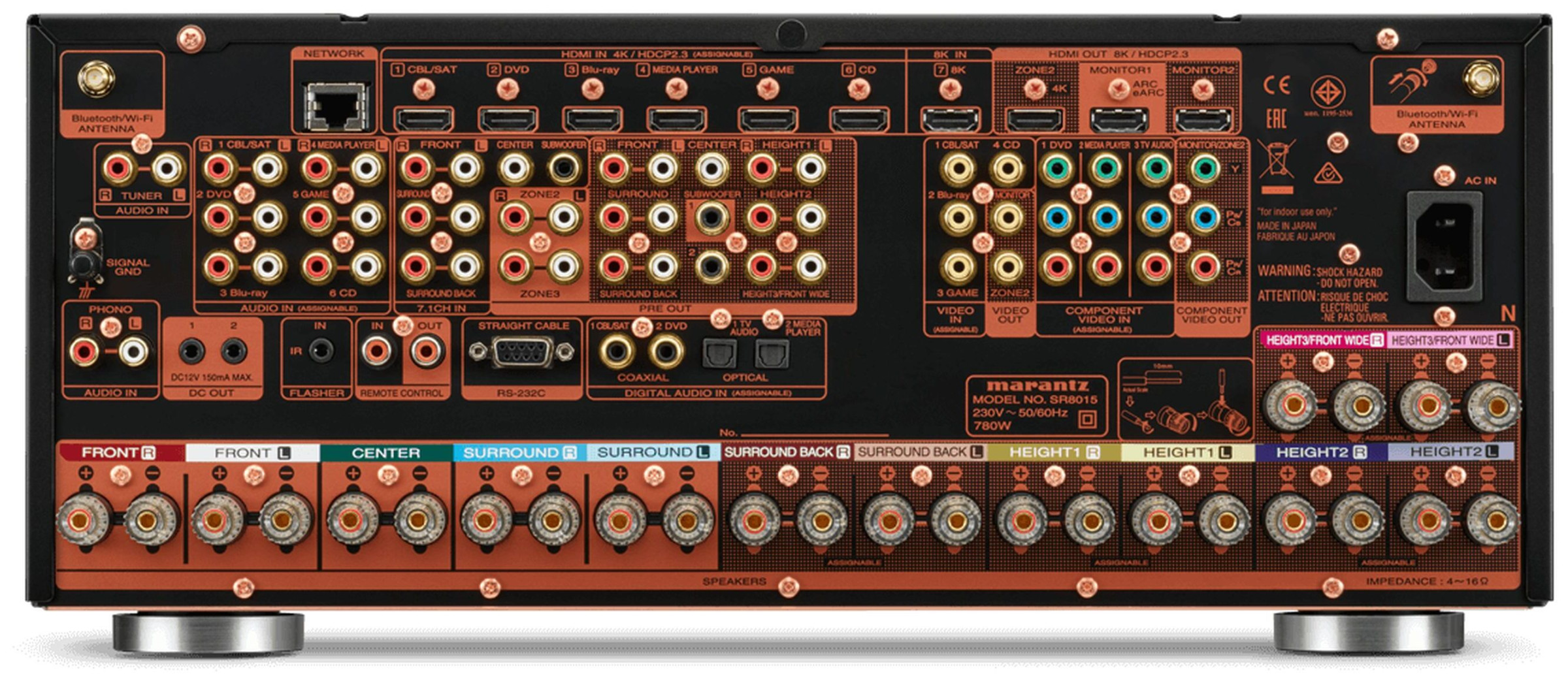 Auditorium Marantz SR8015/N1 AV-Receiver 289194 - 3