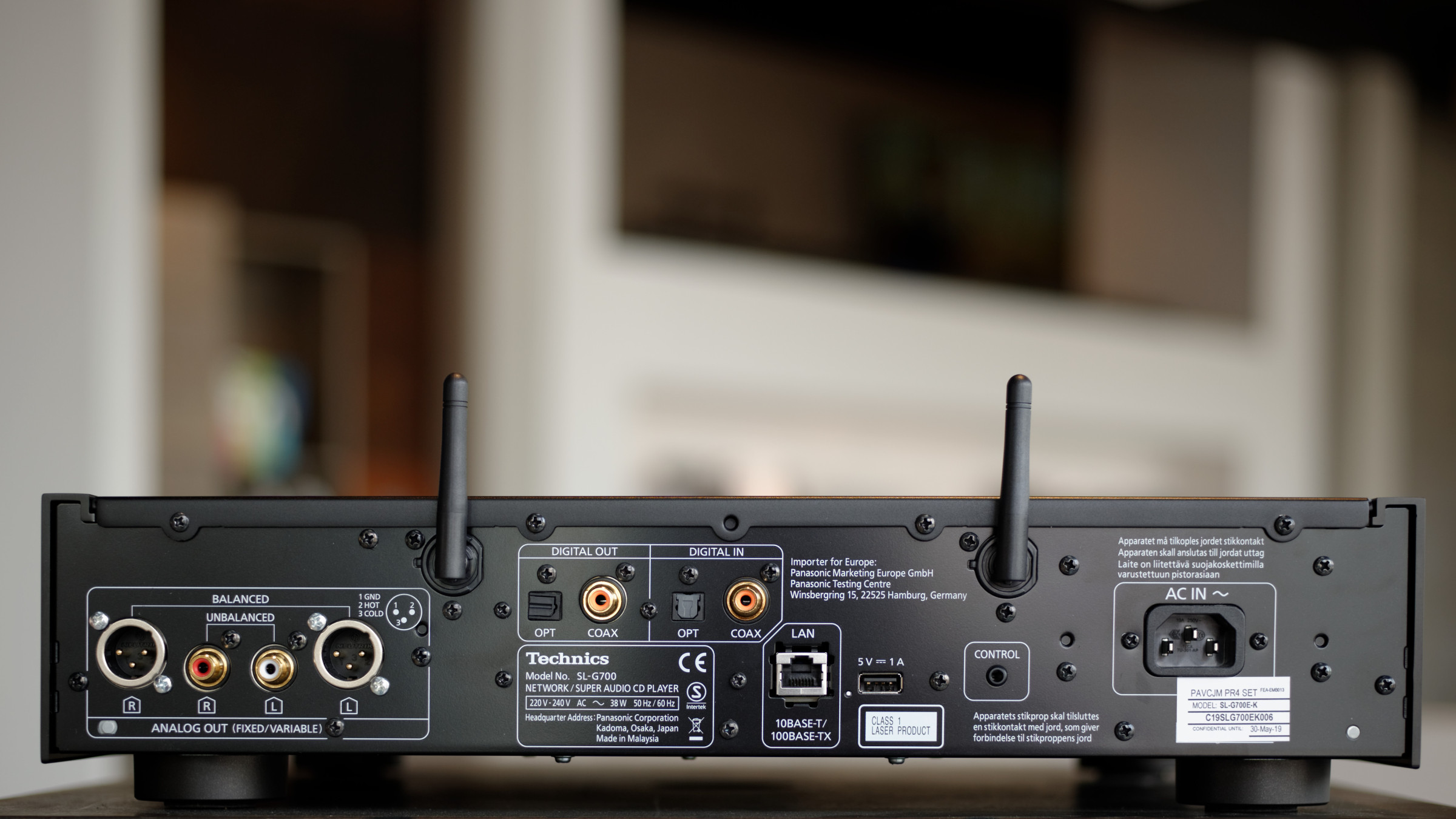 Auditorium Technics SL-G700 Digitaler Multiformat-Spieler 286127 - 3