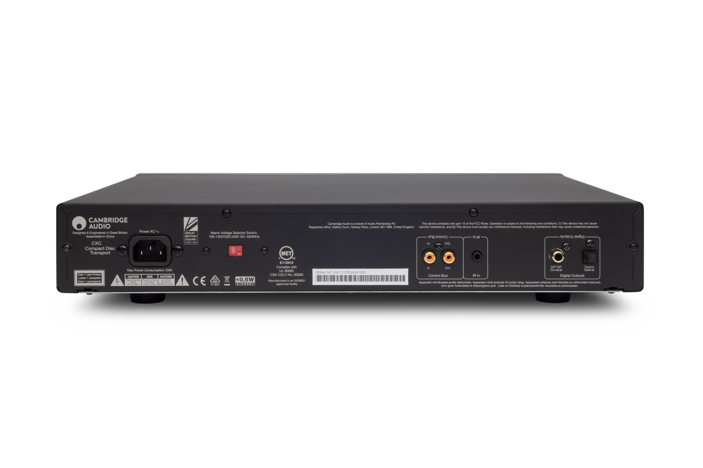Auditorium Cambridge Audio CXC V2 CD-TRANSPORT Luna grey 286779 - 2 Auditorium Cambridge Audio CXC V2 CD-TRANSPORT Luna grey 286779 - 2