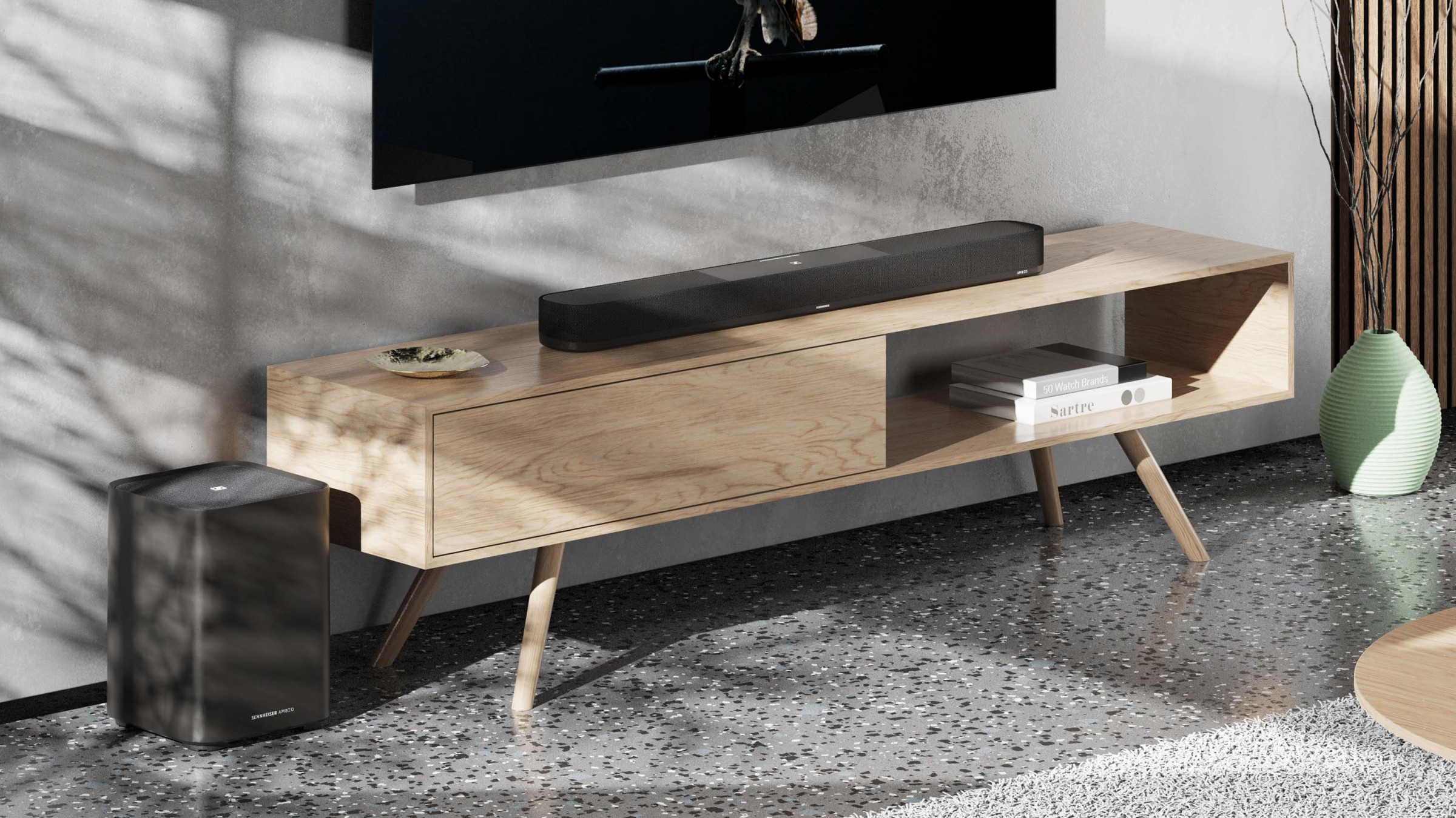 Auditorium Sennheiser Ambeo SUB Subwoofer schwarz 296402 - 11