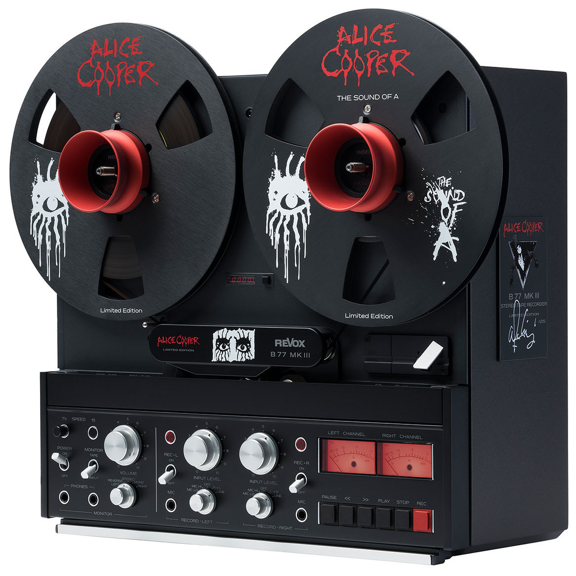 Auditorium Revox B77 MK III Tonbandmaschine Alice Cooper Limited Edition 209198 - 2