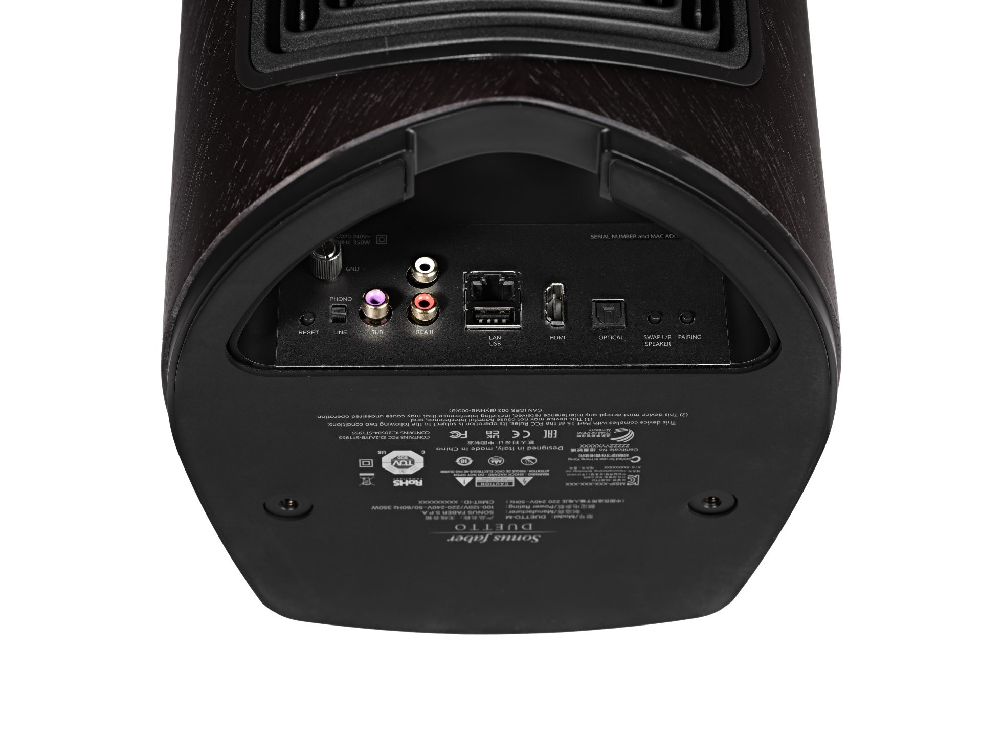 Auditorium Sonus Faber Duetto Aktiver Wireless- Kompaktlautsprecher 202139 - 4