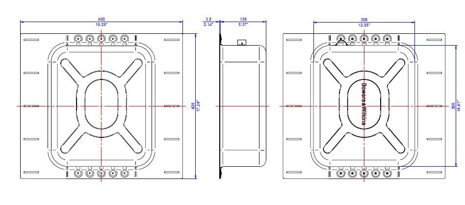 Auditorium Bowers & Wilkins BackBox BB 6C für Deckeneinbau 253565 - 2