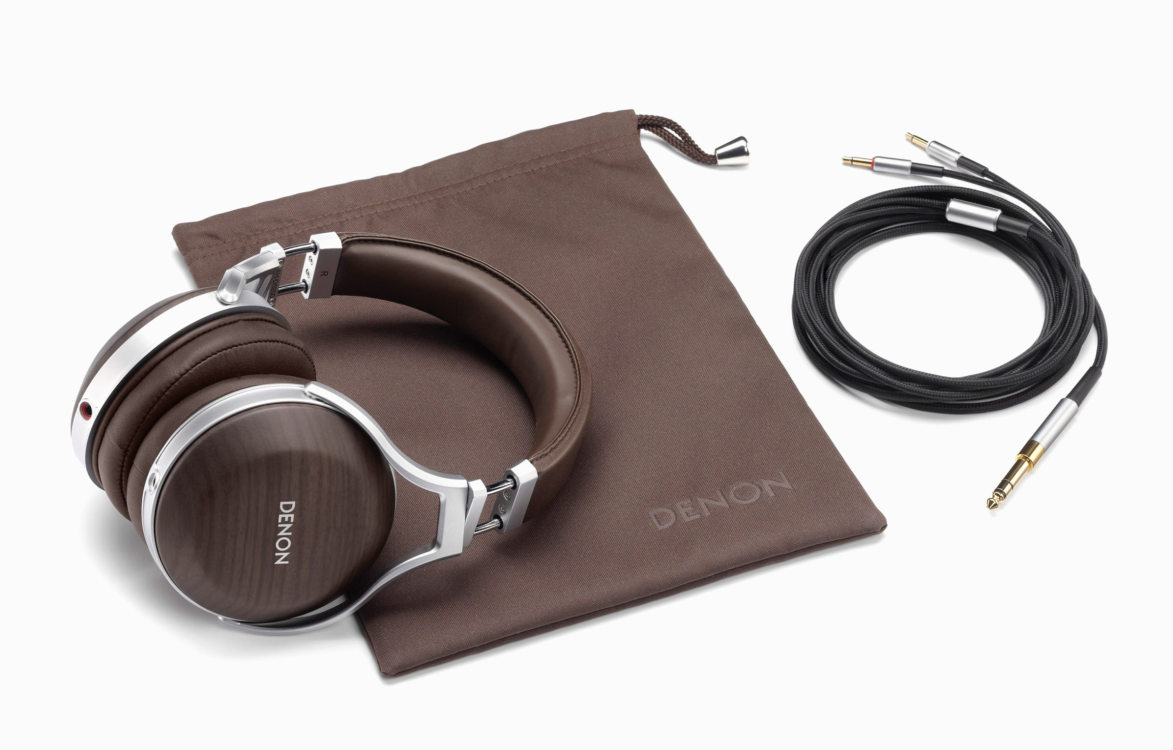 Auditorium Denon AH-D5200 Over-Ear-Kopfhörer Zebraholz 293058 - 5