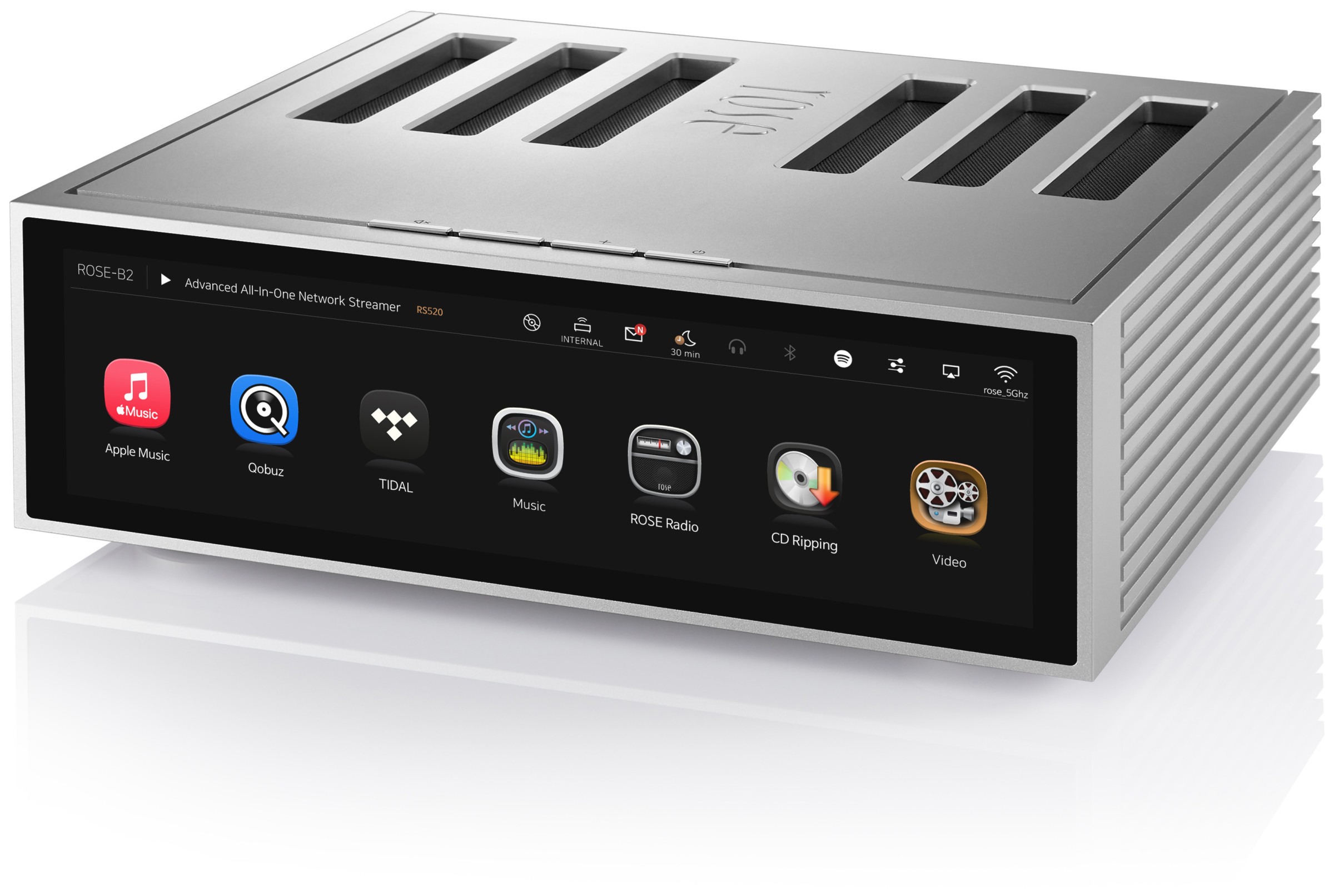 Auditorium Hifi Rose RS 520 All In One - Vollverstärker inkl. Streamer 208497 - 3