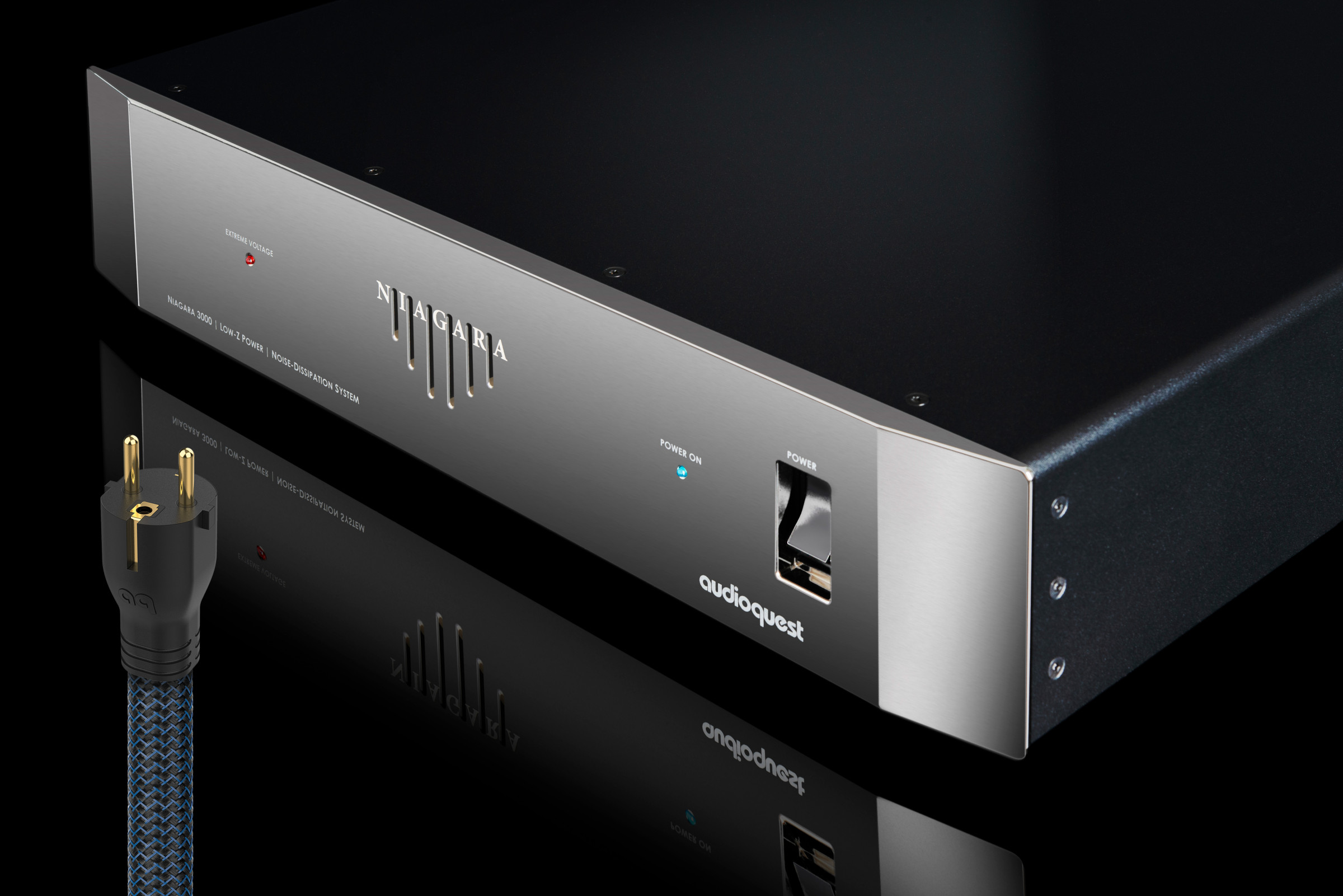 Auditorium Audioquest Niagara 3000 Spannungsfilter mit 2m Monsoon C13 Netzkabel 206936 - 1