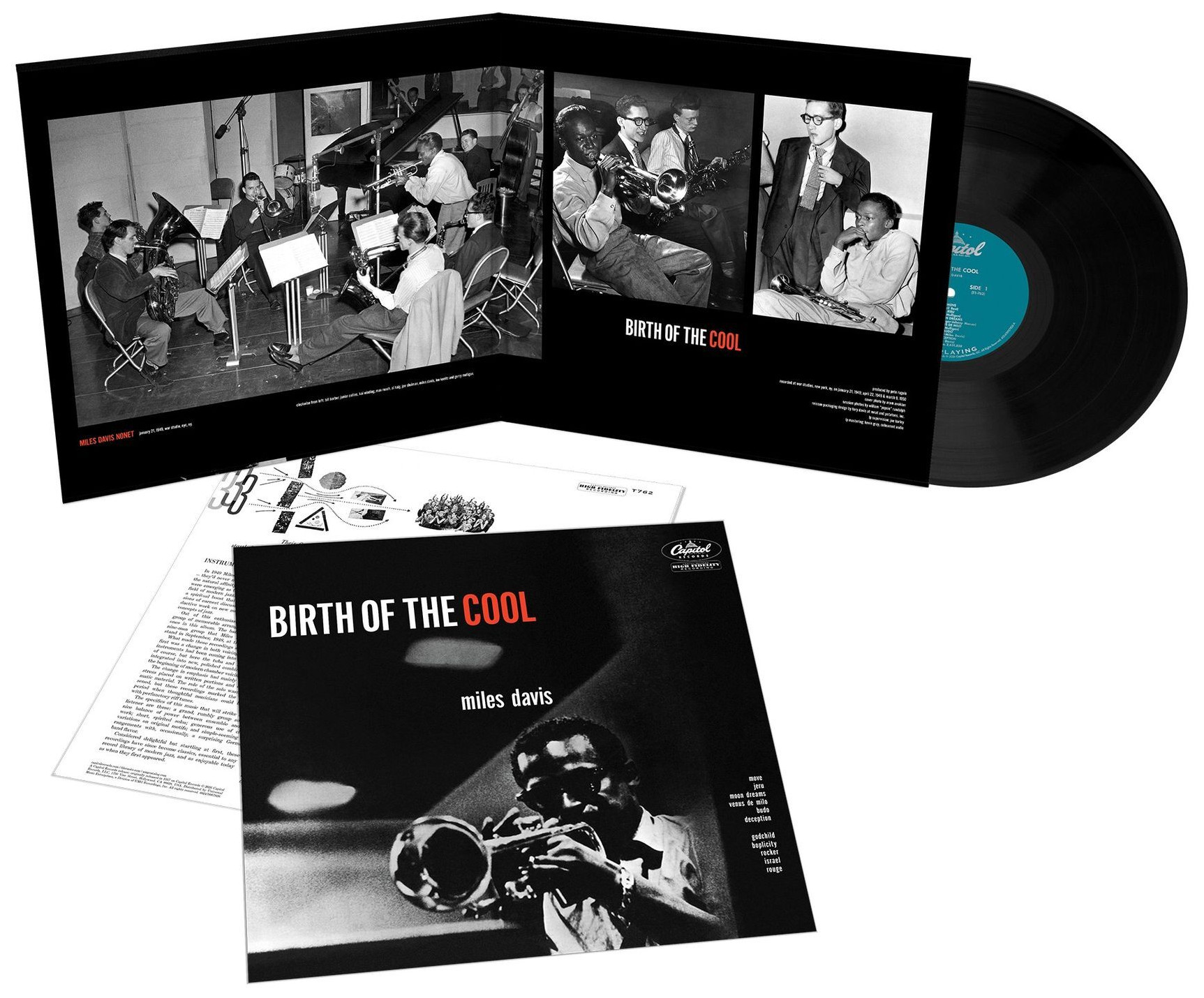 Auditorium Vinyl Miles Davis - Birth of the Cool, Tone Poets 216483 - 2