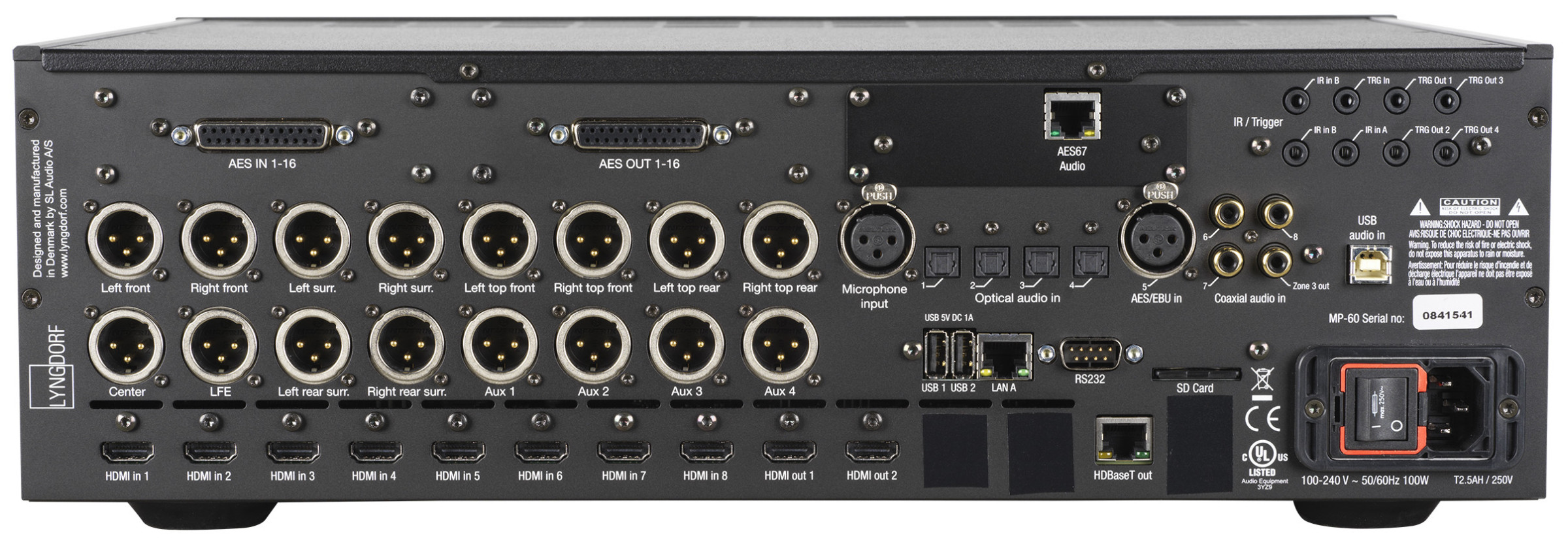 Auditorium Lyngdorf Audio MP-60 2.1 Mehrkanal-Vorstufe  286773 - 2 Auditorium Lyngdorf Audio MP-60 2.1 Mehrkanal-Vorstufe  286773 - 2