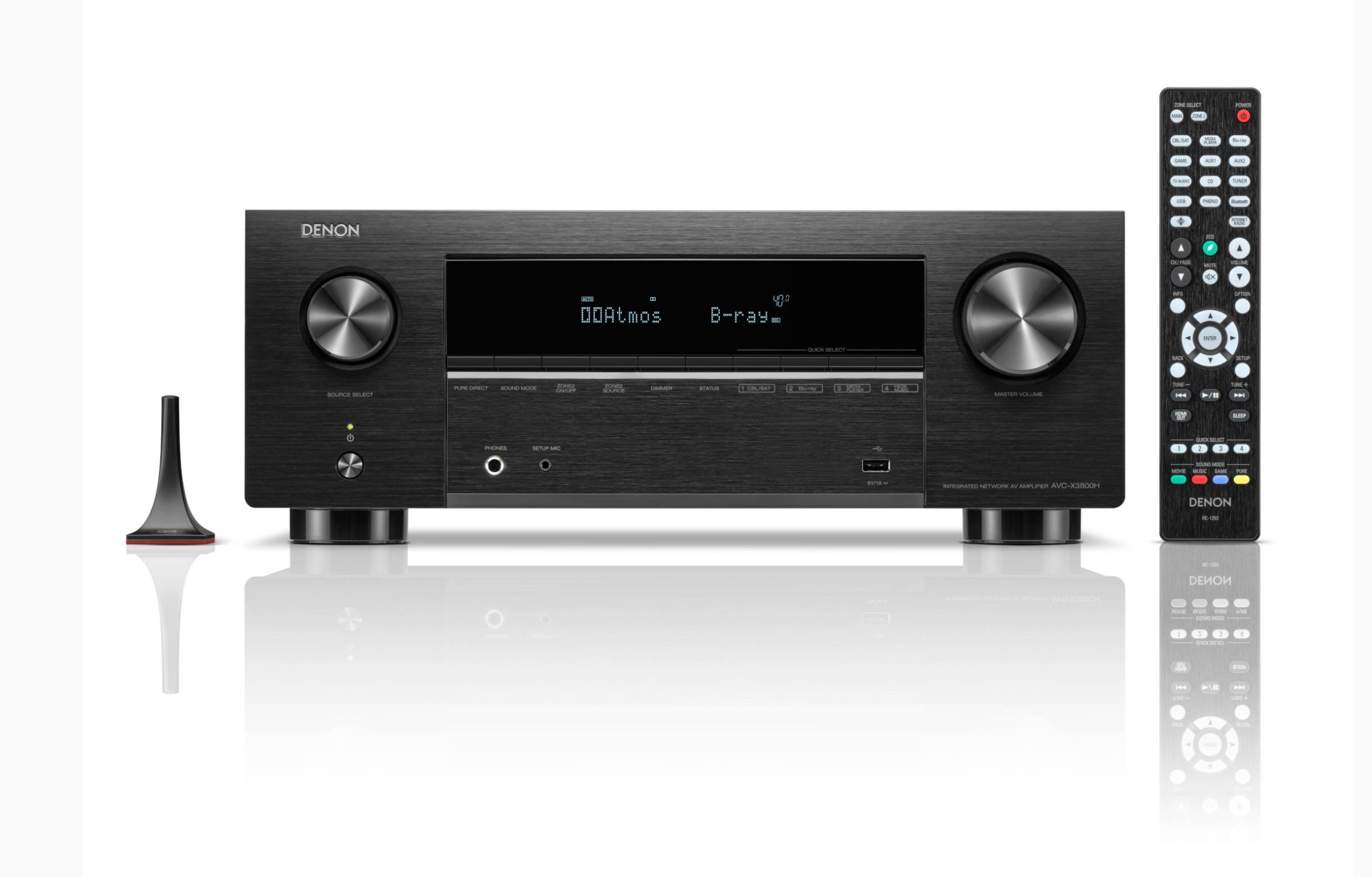 Auditorium Denon AVC-X3800H Receiver schwarz 296566 - 2