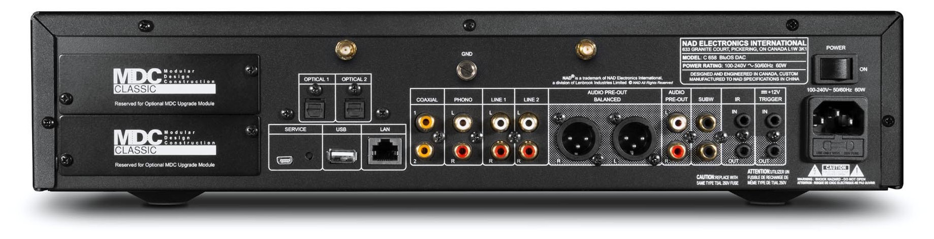 Auditorium NAD C 658 DAC-Vorverstärker  286215 - 2