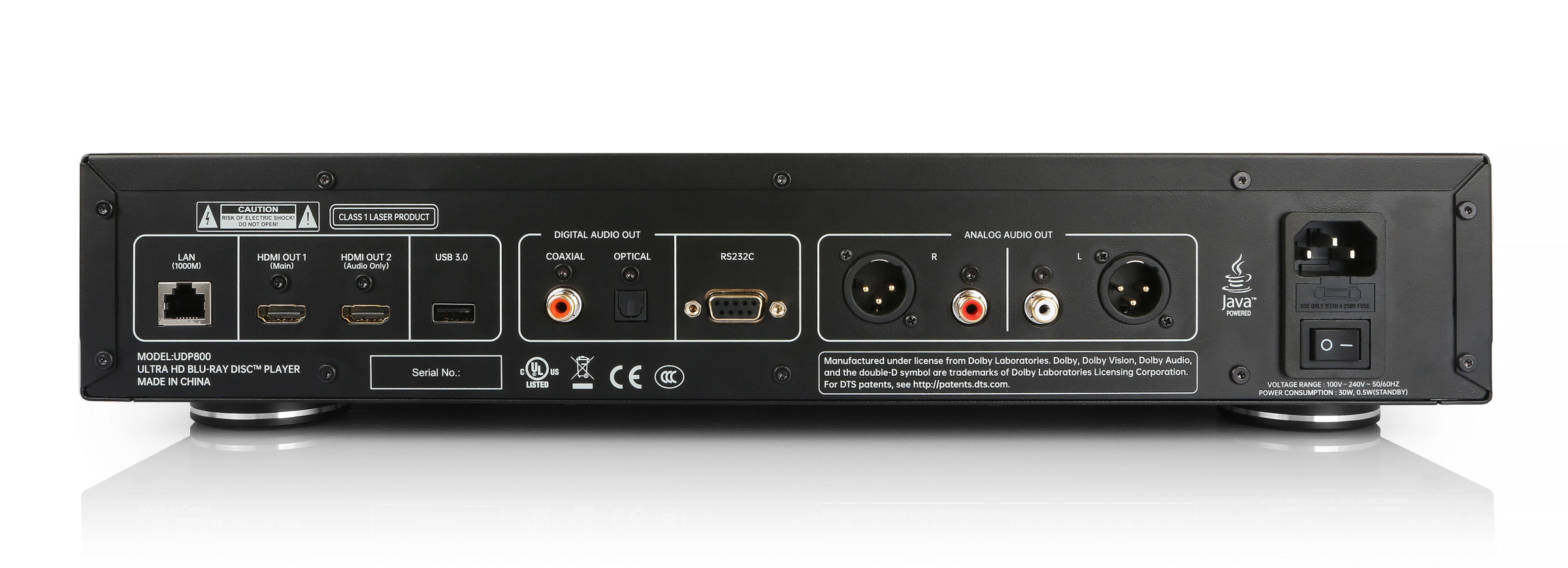 Auditorium Magnetar-Audio UDP 800 4K UHD Universal Blu-Ray Player 207226 - 3