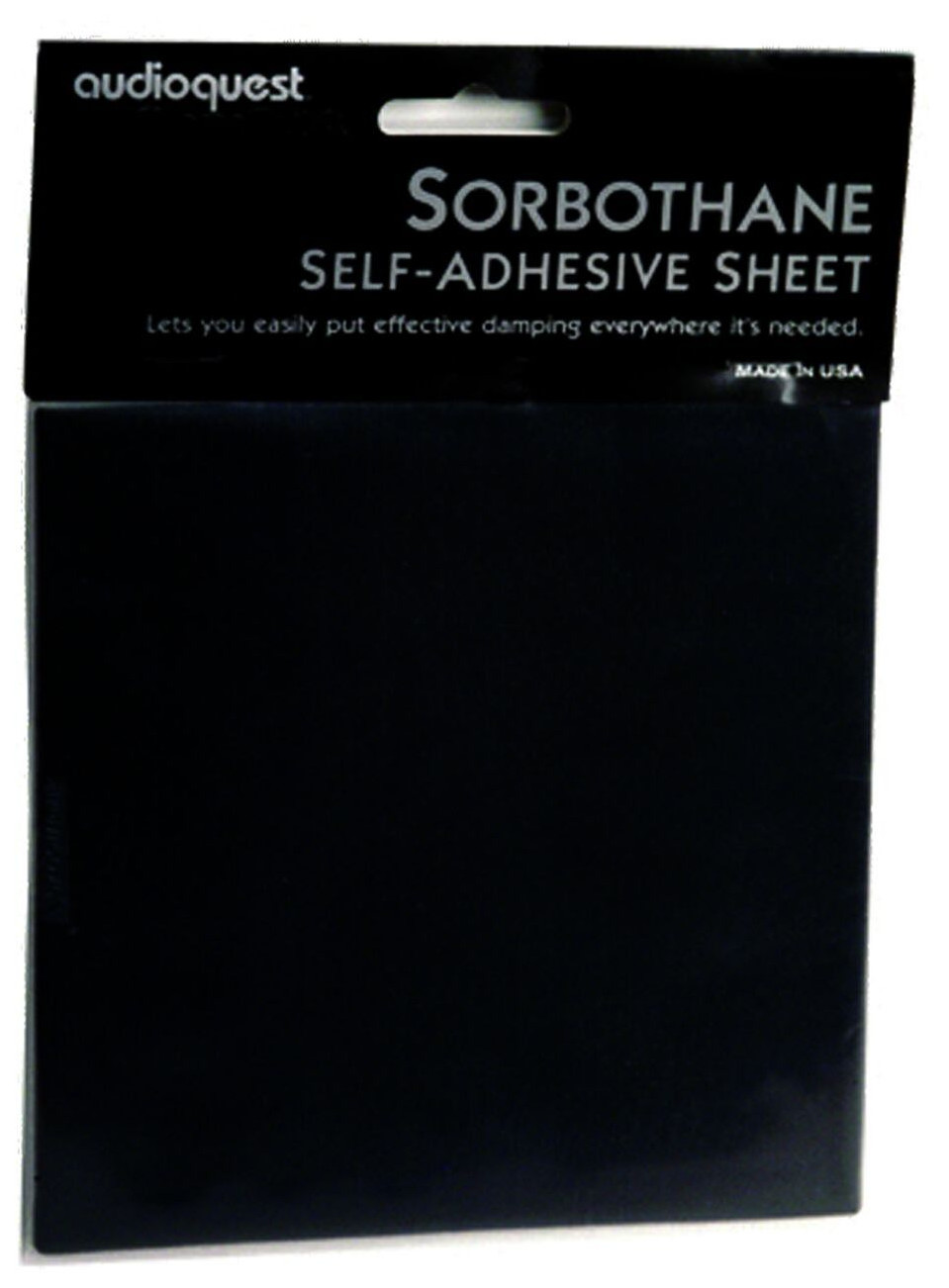 Auditorium Audioquest Sorbothan Dämpfungsmatte selbstklebend 15x15x0,25cm 251582 - 1