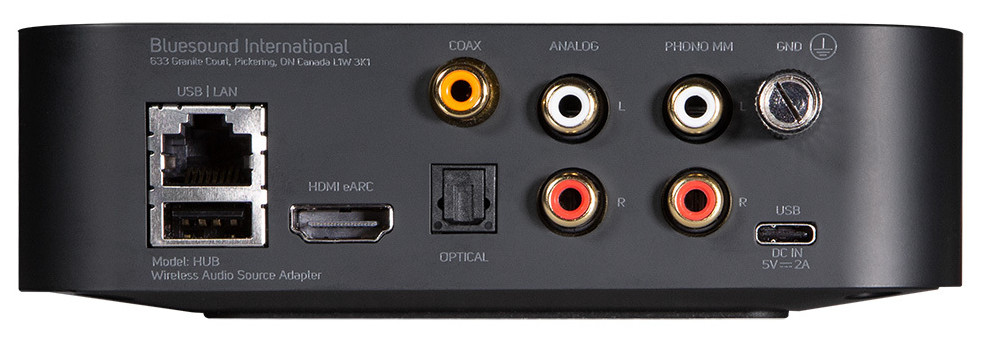 Auditorium BlueSound HUB BluOS Netzwerkmodul Schwarz 295532 - 3