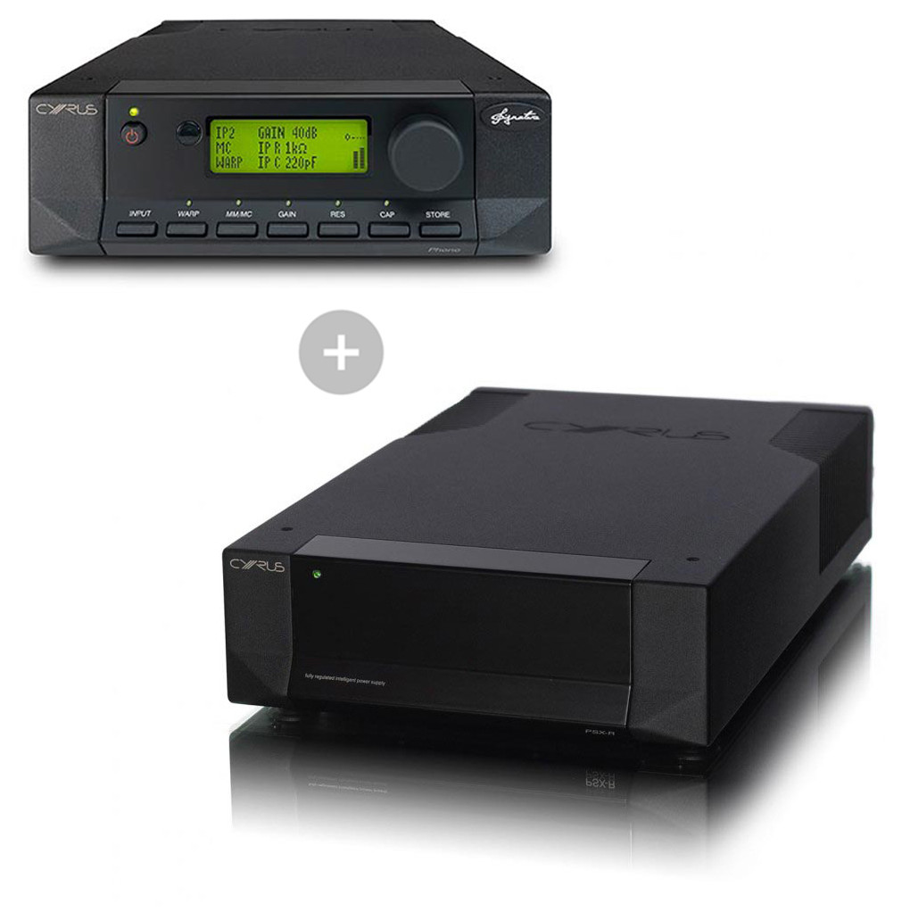 Auditorium Cyrus Phono Signature zusammen mit externem Netzteil PSX-R.2 296786 - 1