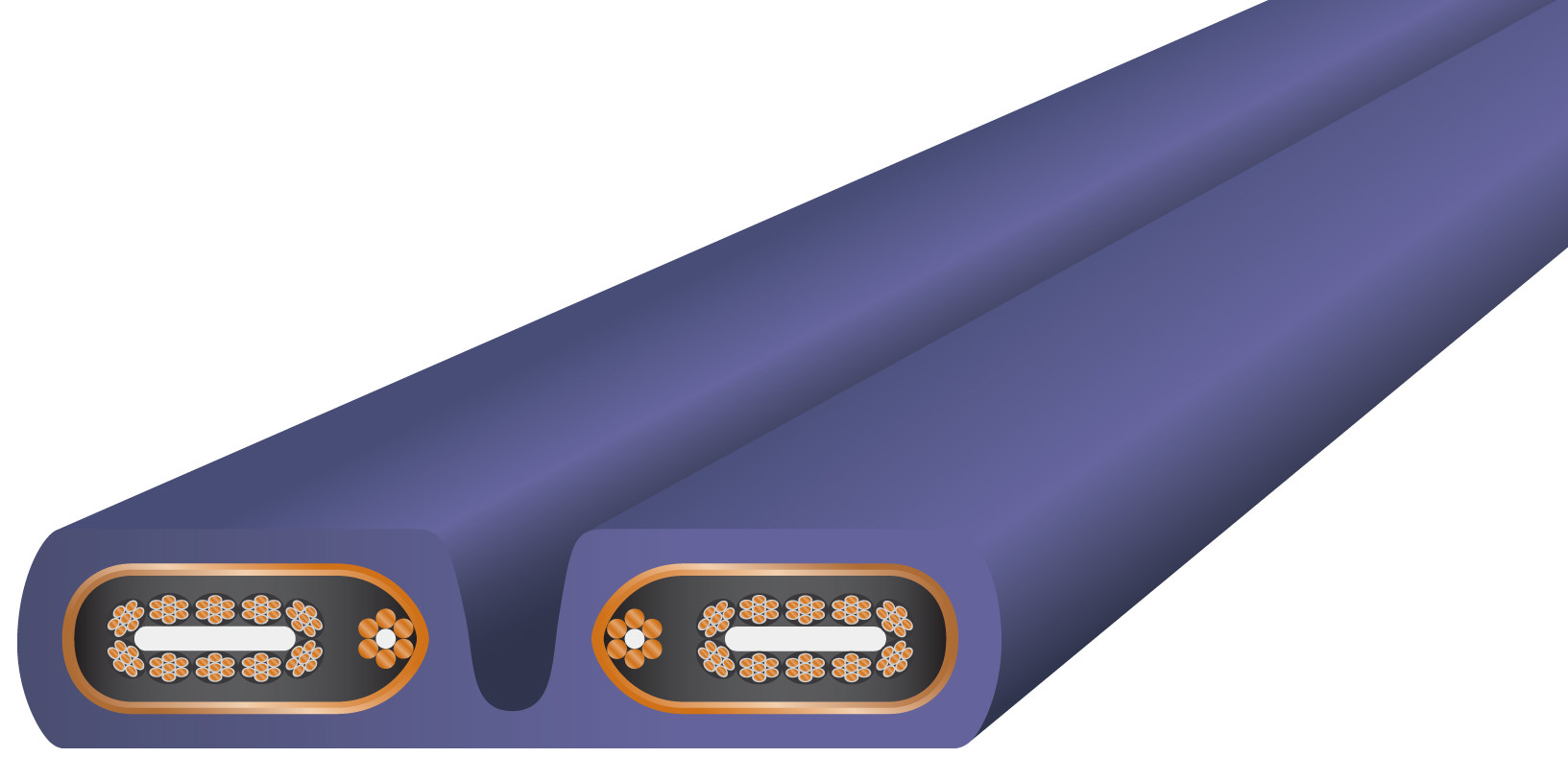 Auditorium Wireworld Cable Aurora 7 Netzkabel mit IEC C13 Stecker 2m 241485 - 5