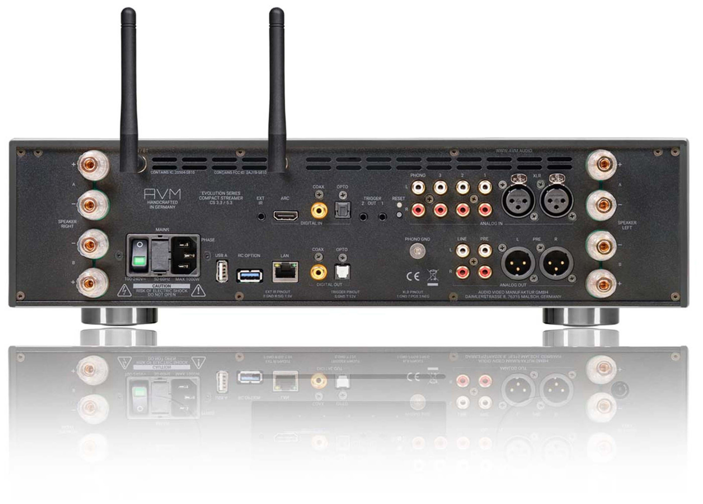 Auditorium AVM  CS 3.3 Evolution Streaming CD-Receiver 294836 - 3