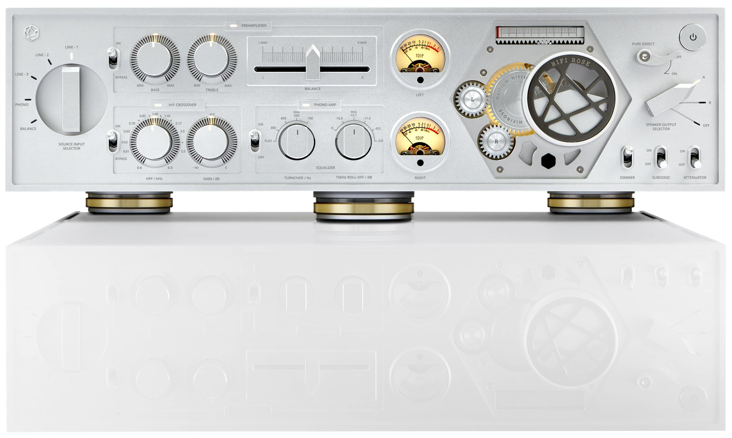 Auditorium Hifi Rose RA 180 - 4 Kanal Vollverstärker 208482 - 1 Auditorium Hifi Rose RA 180 - 4 Kanal Vollverstärker 208482 - 1