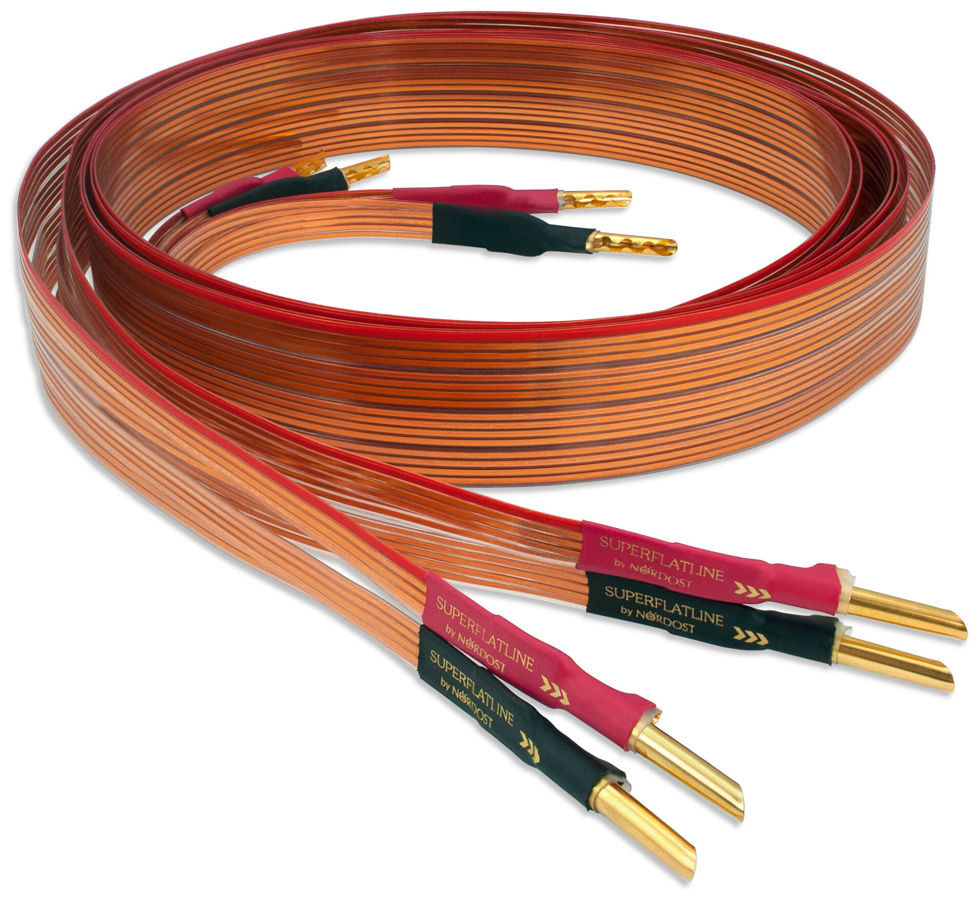 Auditorium Nordost Super Flatline MKII Speaker Cable Banana Bi-Wire 295120 - 1