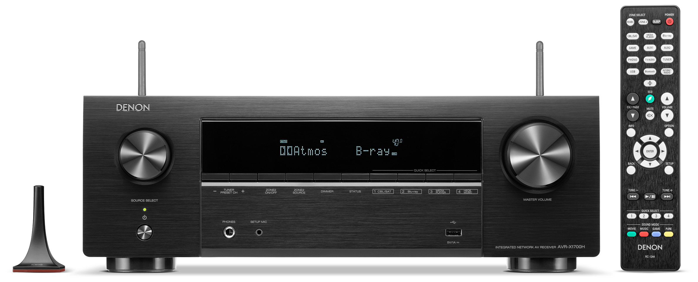 Auditorium Denon AVR-X1700H A/V-Receiver 293240 - 4