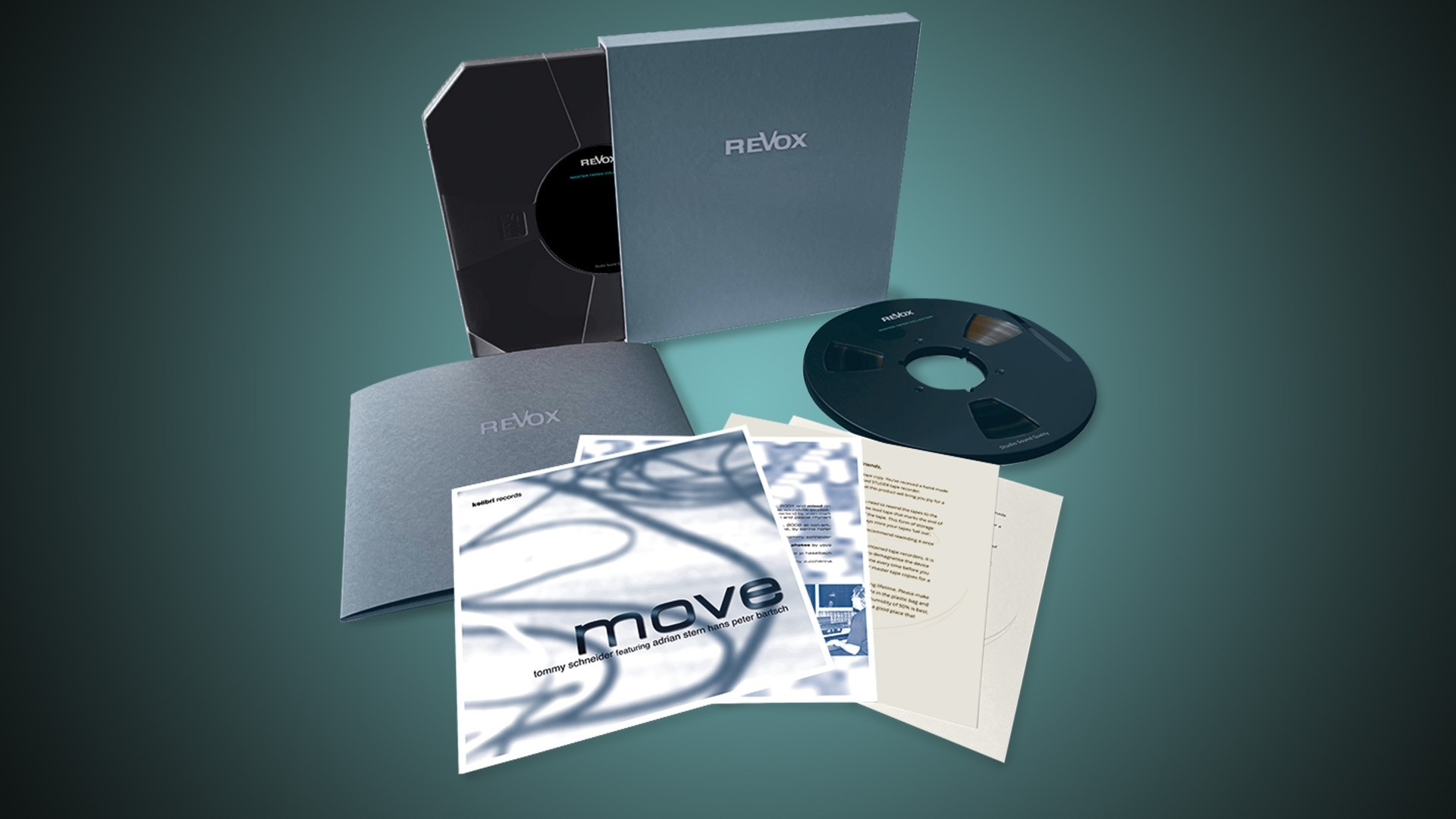 Auditorium Revox Master Tapes Tommy Schneider Move 208421 - 2 Auditorium Revox Master Tapes Tommy Schneider Move 208421 - 2