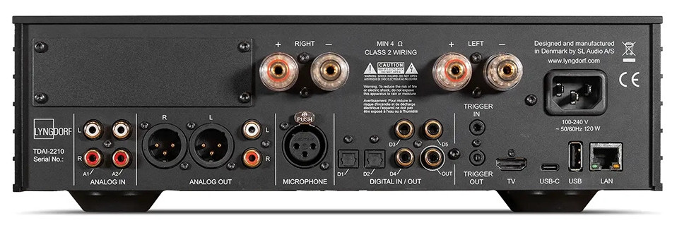 Auditorium Lyngdorf Audio TDAI-2210 HDMI 2.1 (8K & HDR) digitaler Streaming-Verstärker 214273 - 3