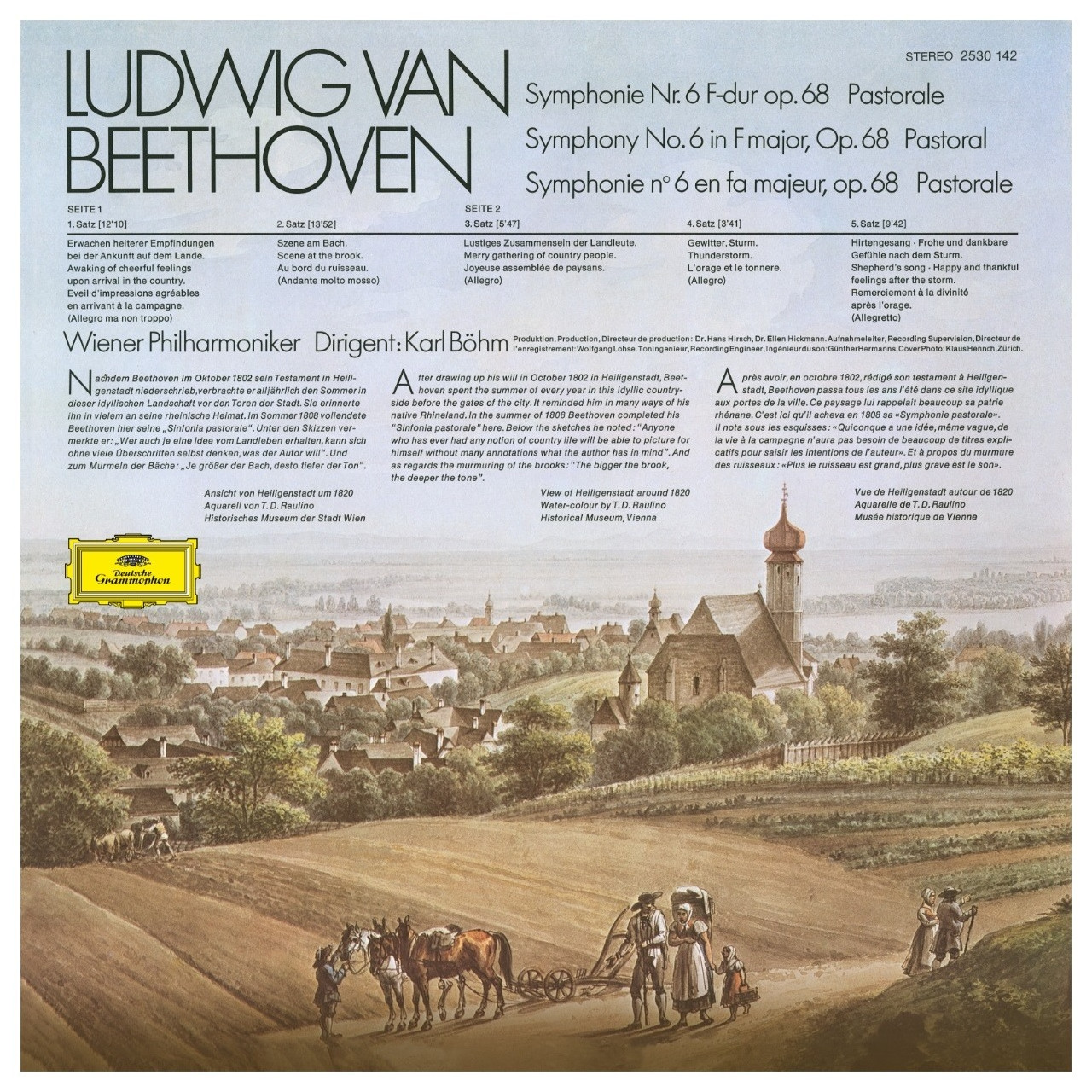 Auditorium Revox Master Tapes Beethoven: Sinfonie Nr. 6 Karl Böhm & WP 208408 - 4