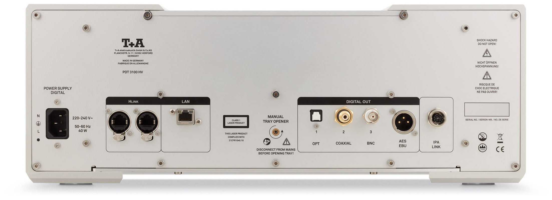 Auditorium T+A PDT 3100 HV CD/SACD Laufwerk 285365 - 3