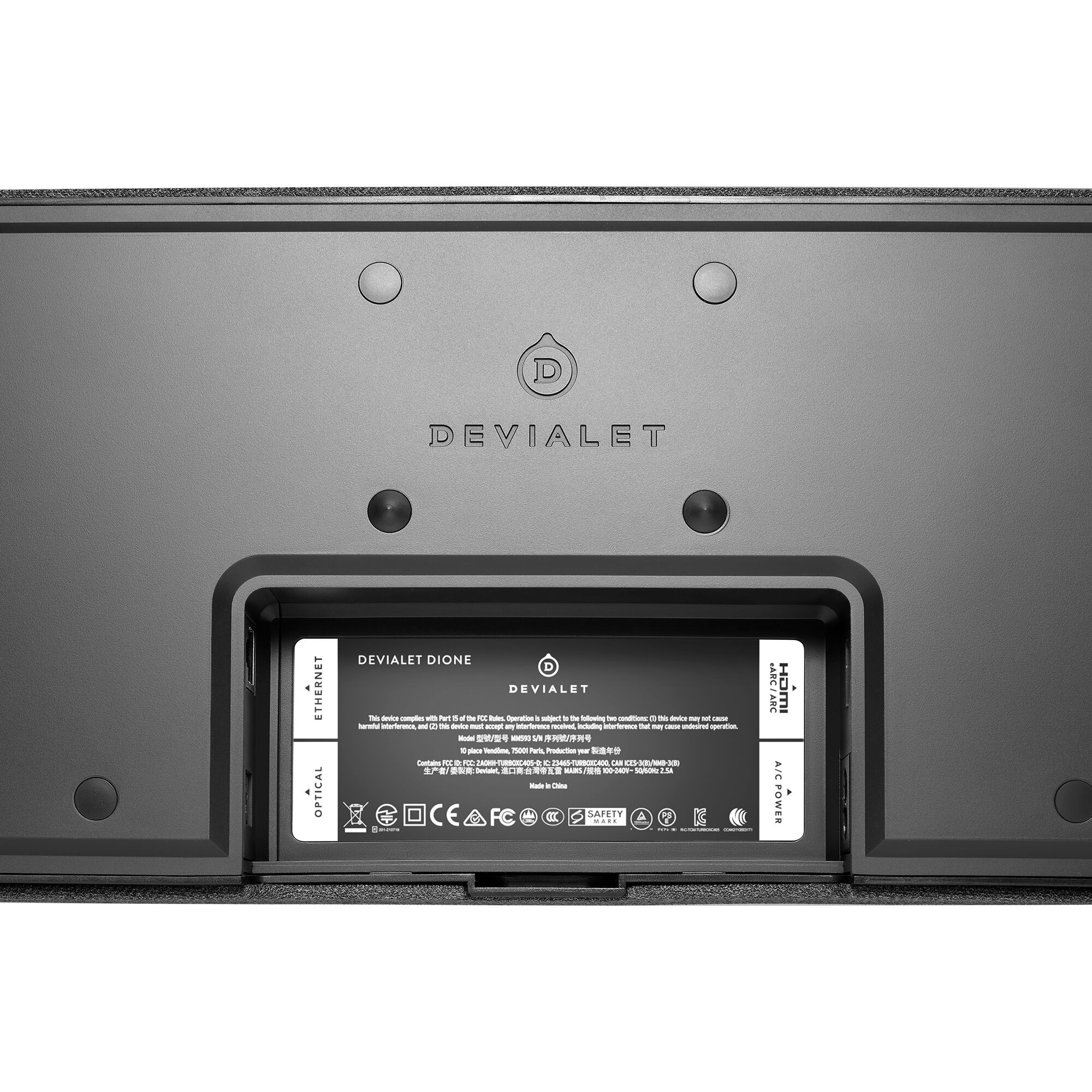 Auditorium Devialet Dione Soundbar  294336 - 7 Auditorium Devialet Dione Soundbar  294336 - 7