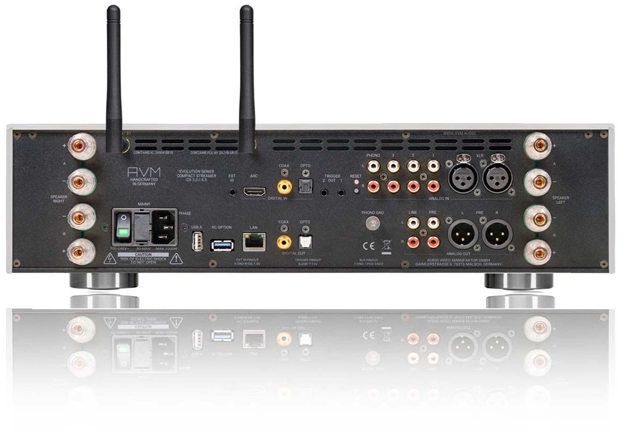 Auditorium AVM  CS 3.3 Evolution Streaming CD-Receiver 294837 - 3