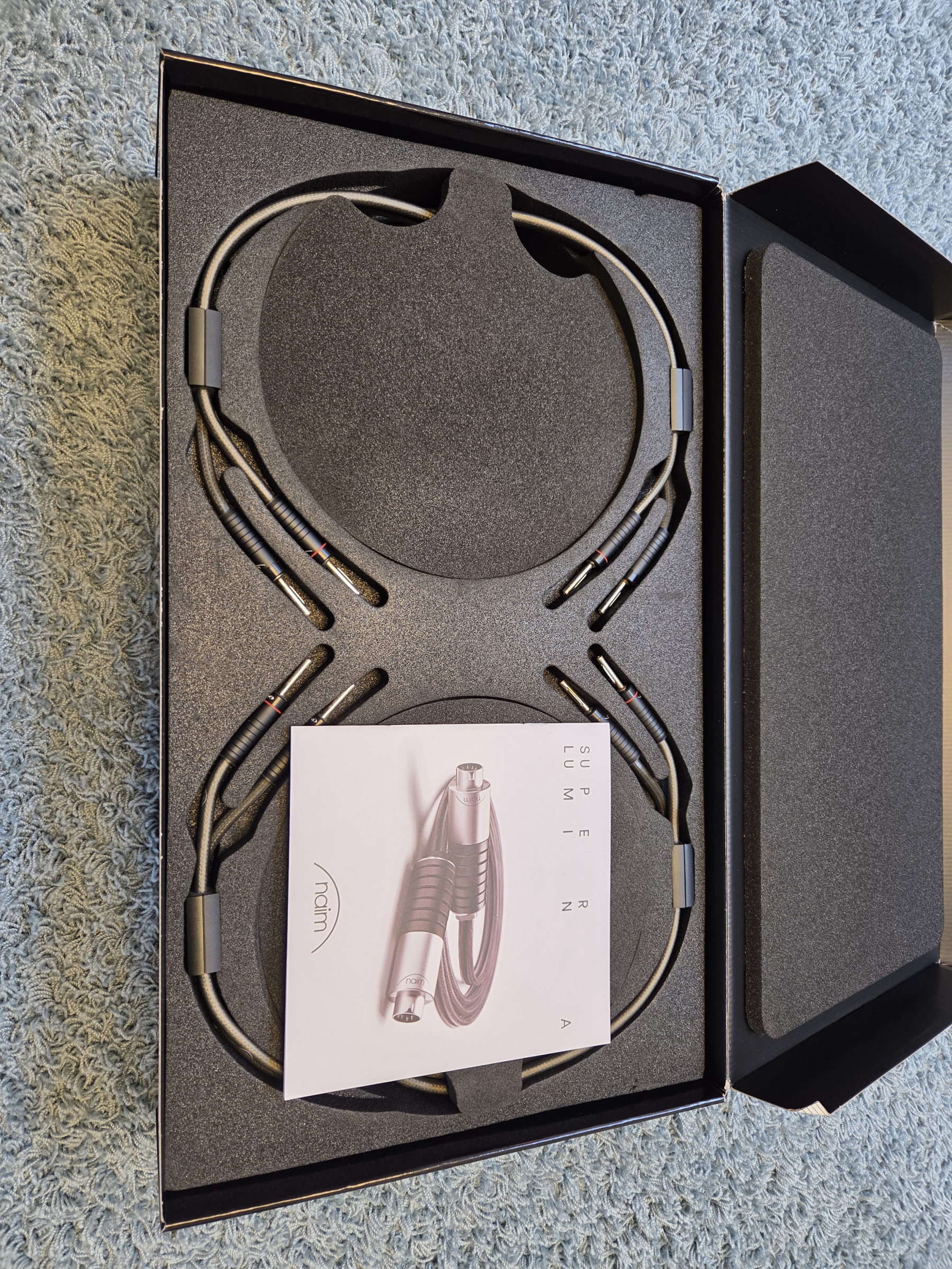 Auditorium Naim Super Lumina 9m stereo LS-Kabel, Banane 217309 - 1