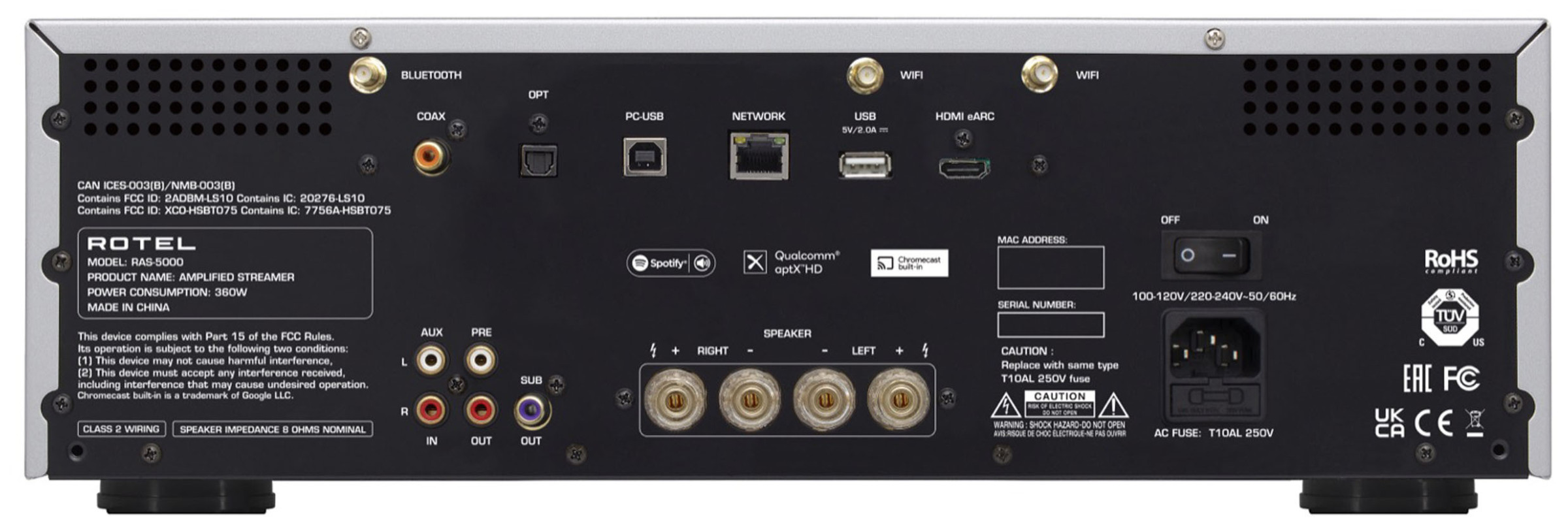 Auditorium Rotel RAS 5000 Streaming-Verstärker 202372 - 7