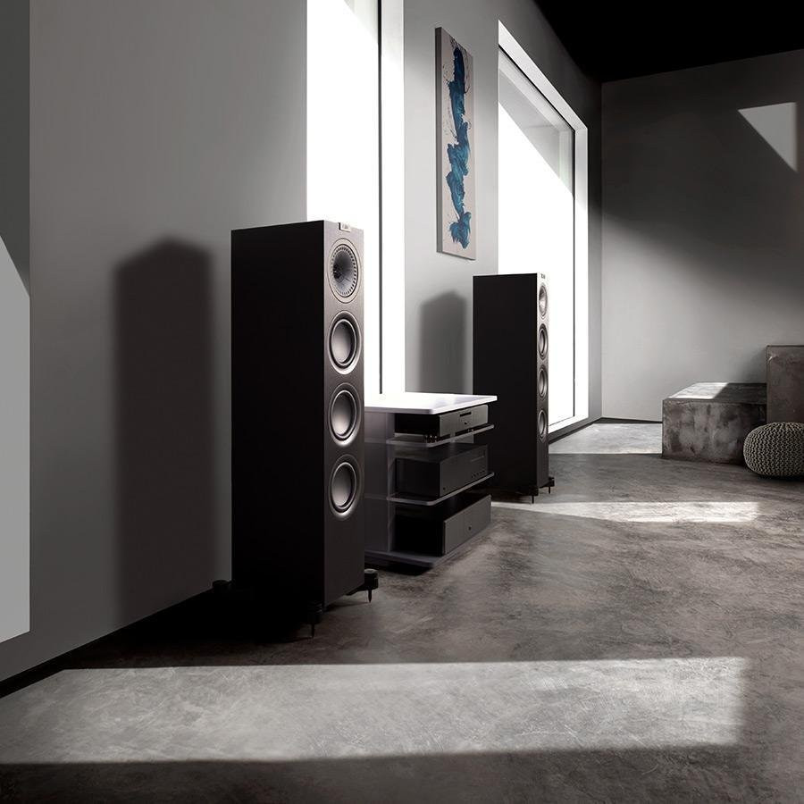 Auditorium Denon Coal Black-Set: DRA 800H mit KEF Q750 und Rega Planar1 297252 - 8