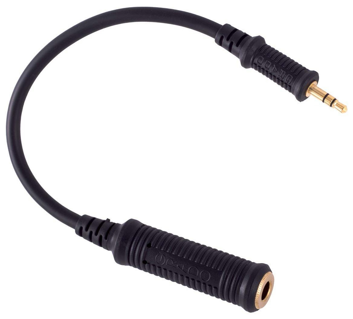 Auditorium Grado Miniadapter 6,3 mm auf 3,5 mm 20cm lang schwarz 243860 - 1
