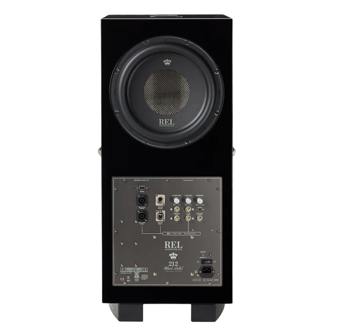 Auditorium REL Acoustics Ltd 212 Black Label Subwoofer 214034 - 6