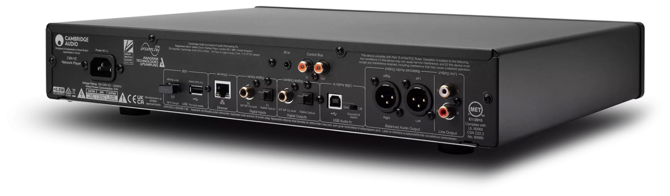Auditorium Cambridge Audio CXN V2 Netzwerkplayer Black Limited Edition 297816 - 4