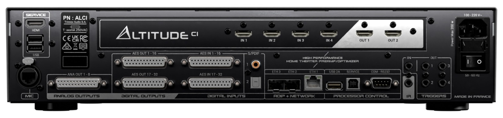 Auditorium Trinnov Audio Altitude CI Netzwerk AV Vorverstärker 213311 - 2